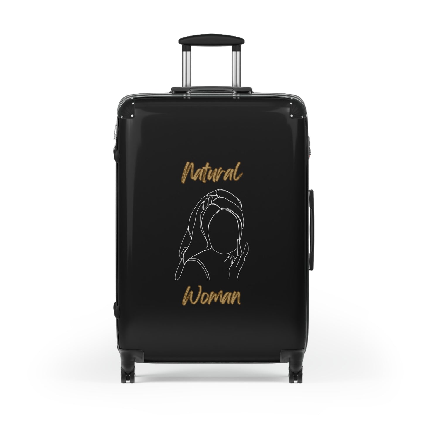 Natural Woman Towel Wrapped (WL) Suitcase BLACK