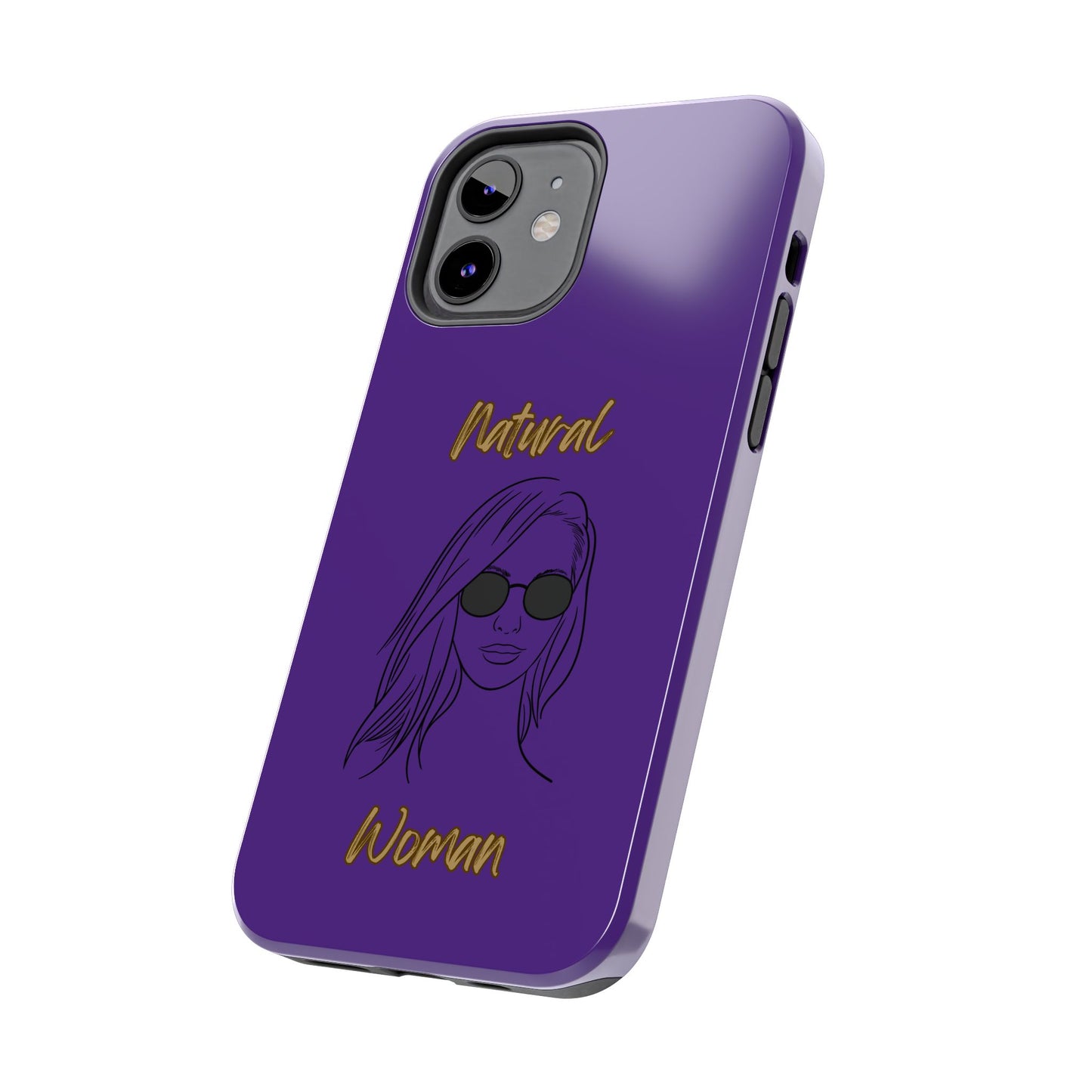 Natural Woman Shades (BL)Tough Phone Cases PURPLE