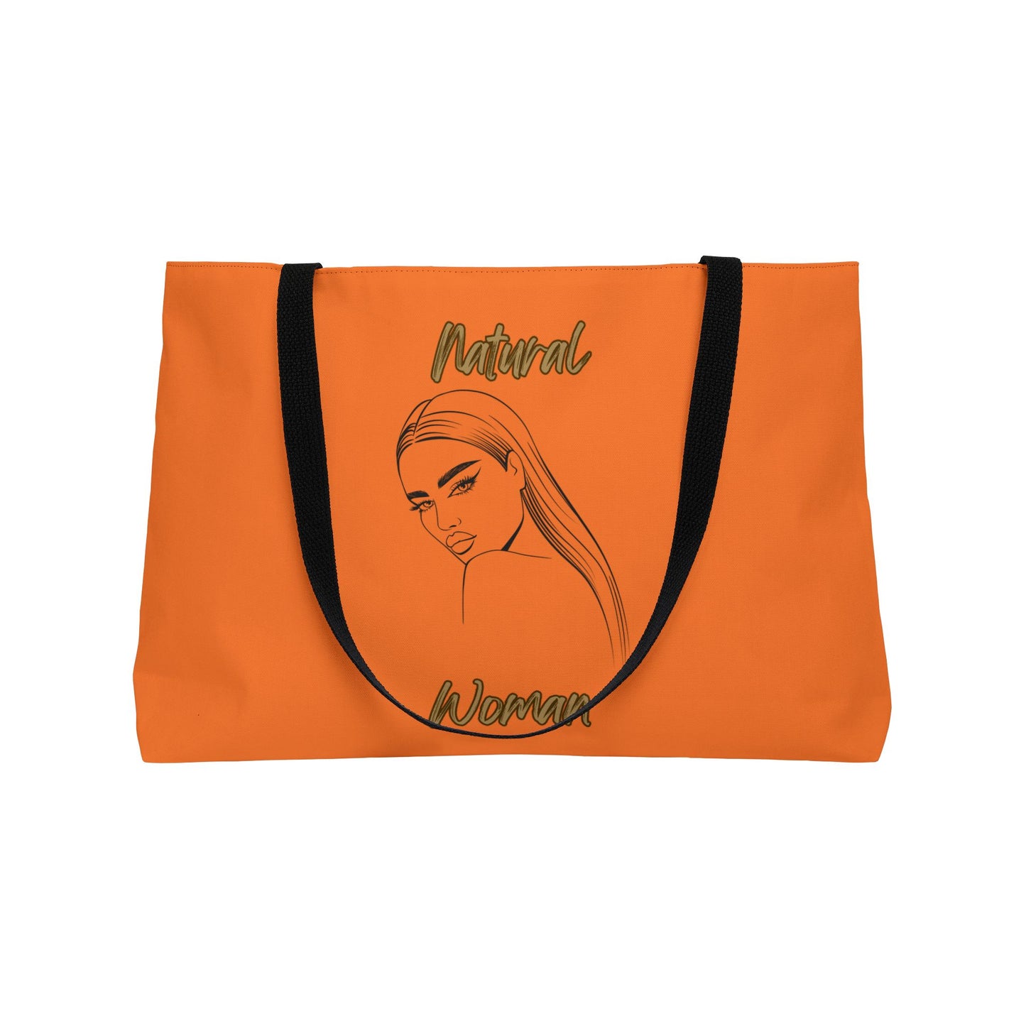 Natural Woman The Stare (BL) Weekender Tote Bag CRUSTA