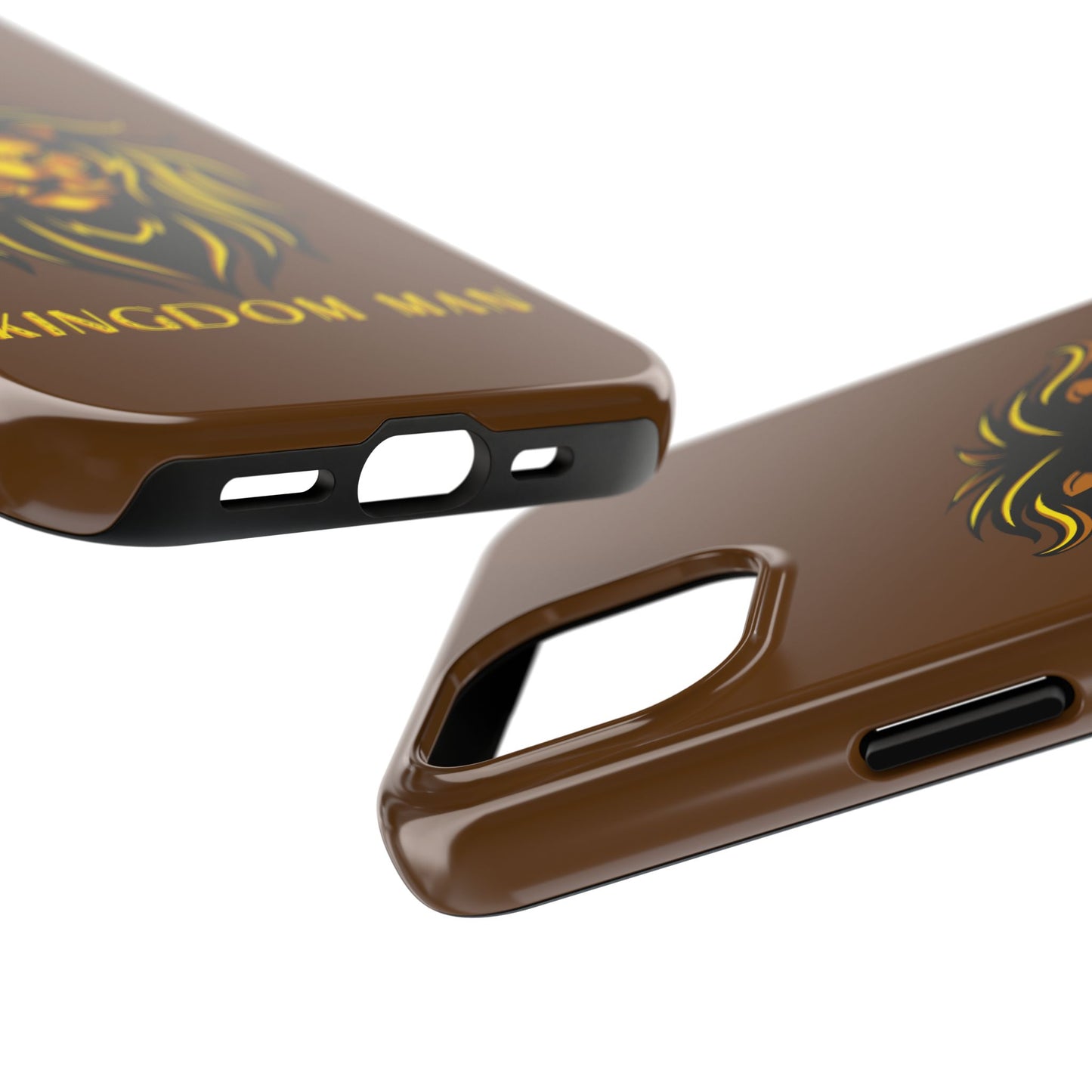 KIngdom Man (Gold Label) Tough Phone Cases BROWN