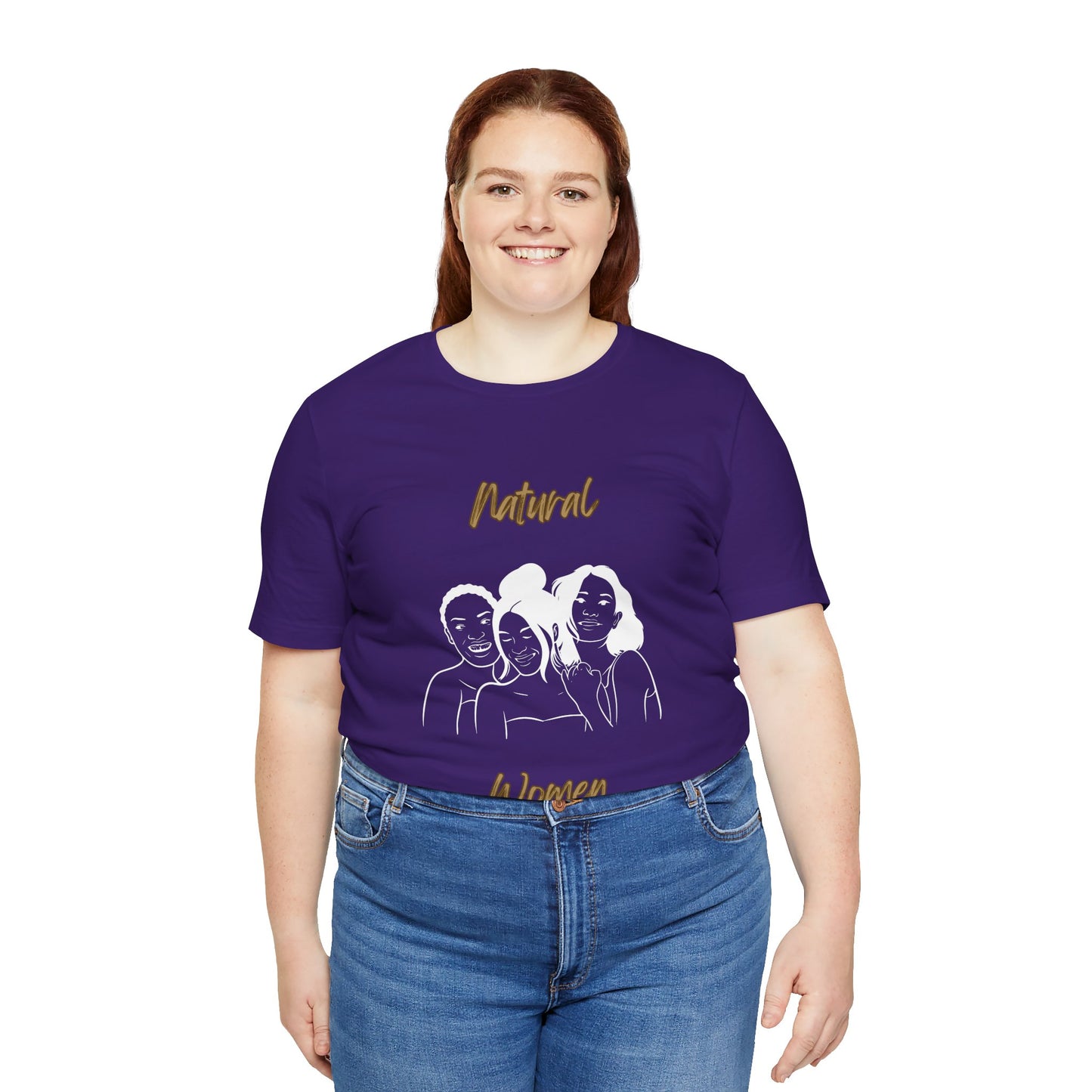 Natural Woman Laughing Friends (WL) Short Sleeve T-Shirt