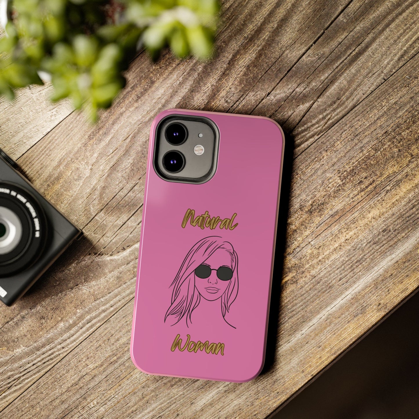 Natural Woman Shades (BL)Tough Phone Cases LIGHT PINK