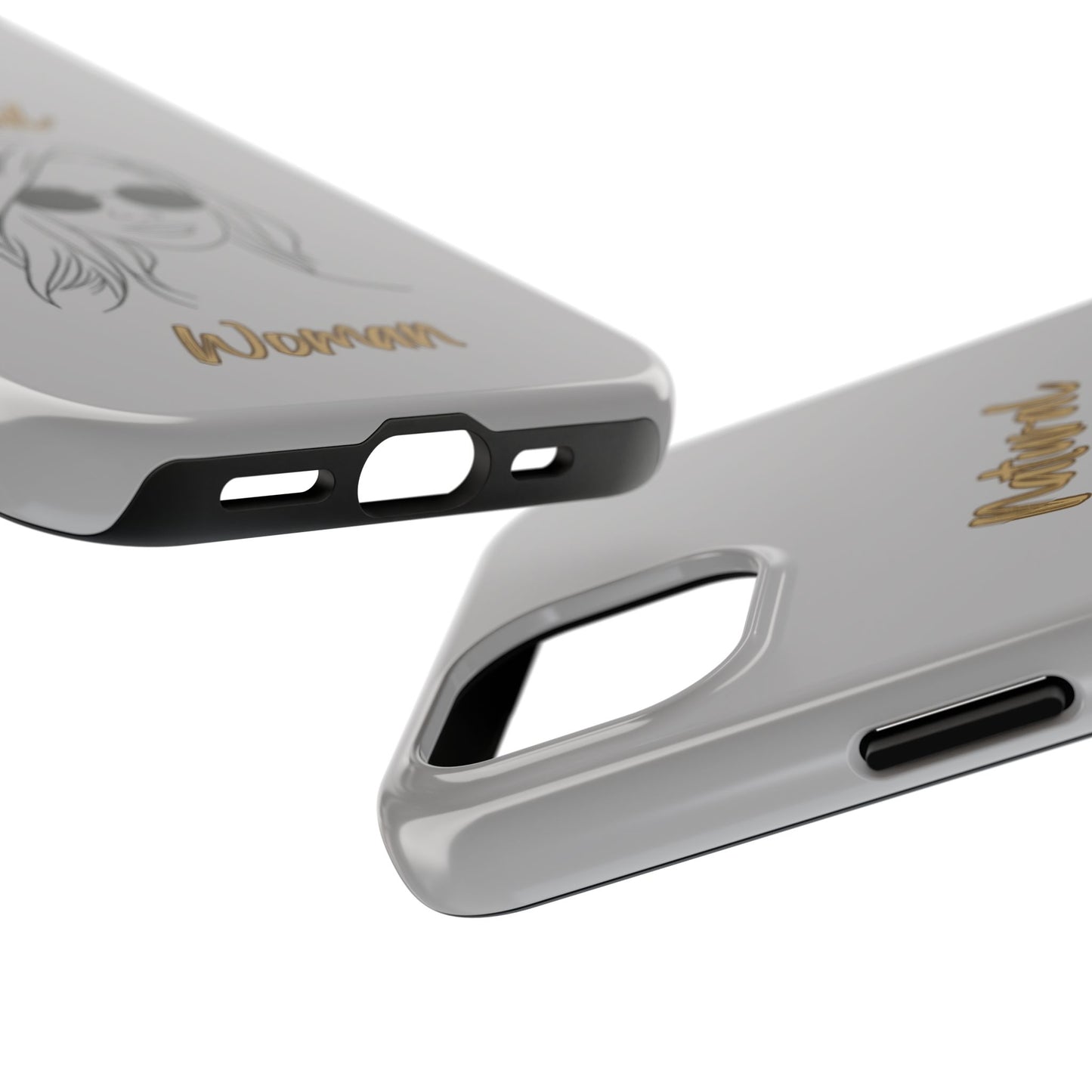 Natural Woman Shades (BL)Tough Phone Cases LIGHT GREY