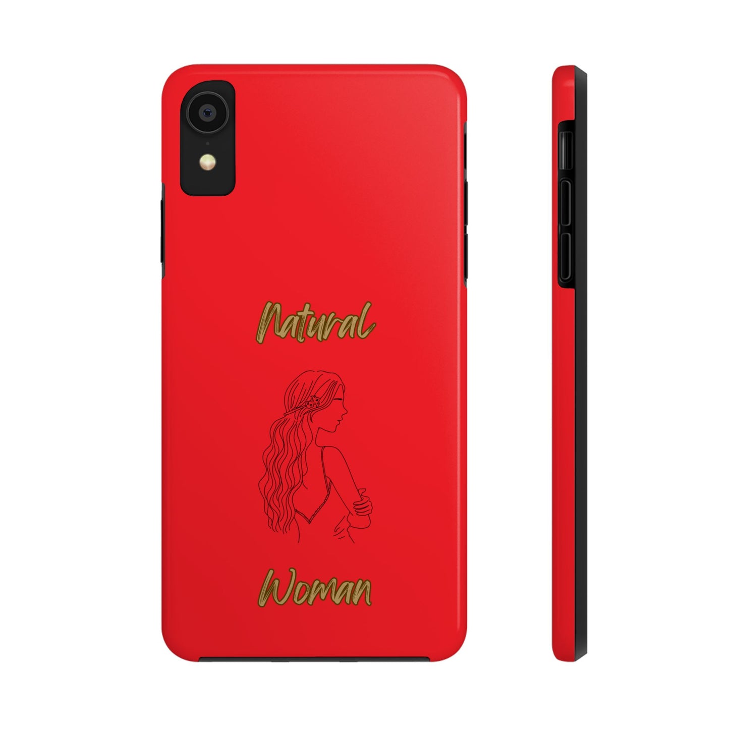 Natural Woman Young Woman (BL)Tough Phone Cases RED