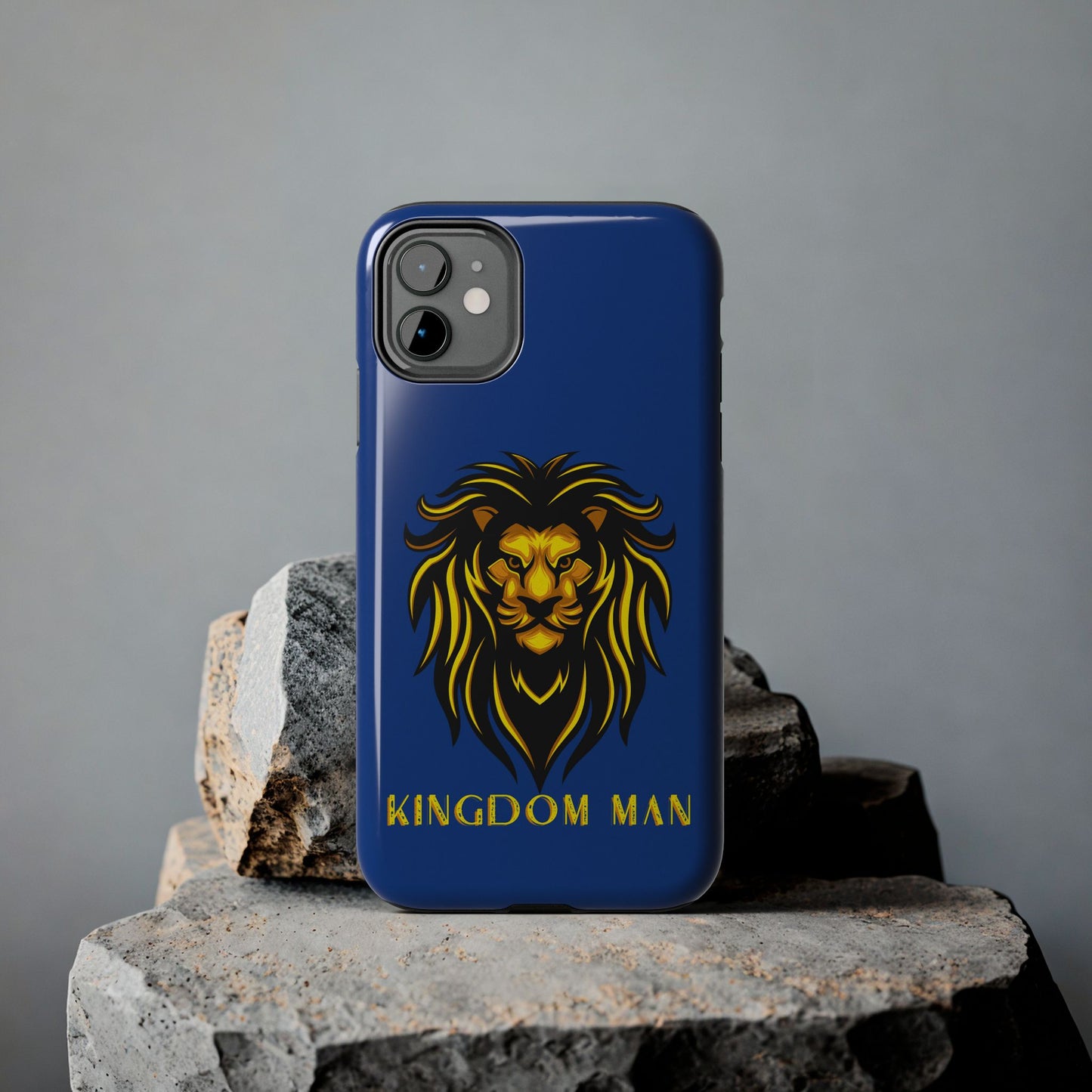 Kingdom Man (Gold Label) Tough Phone Case DARK BLUE
