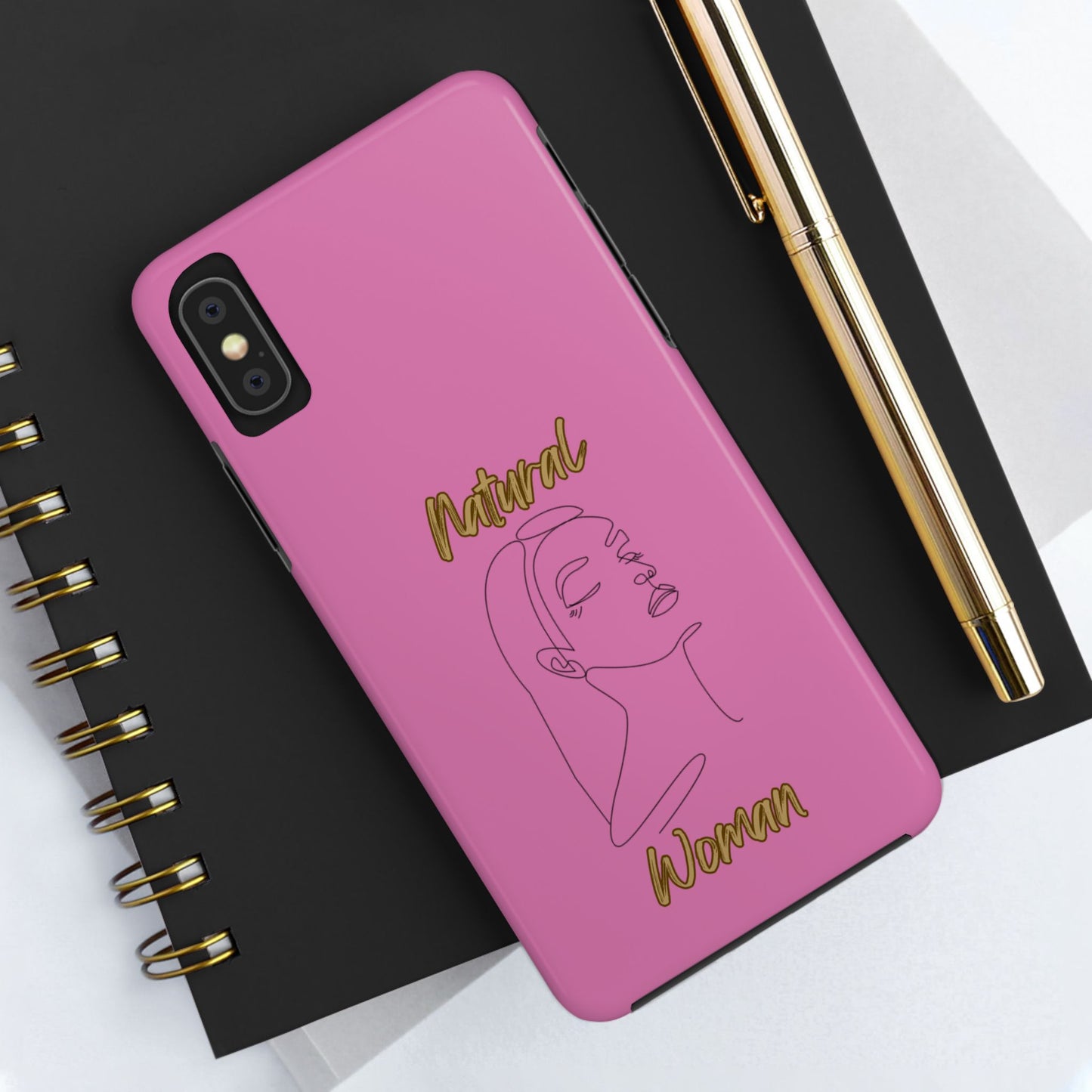 Natural Woman Calm (BL) Tough Phone Cases LIGHT PINK