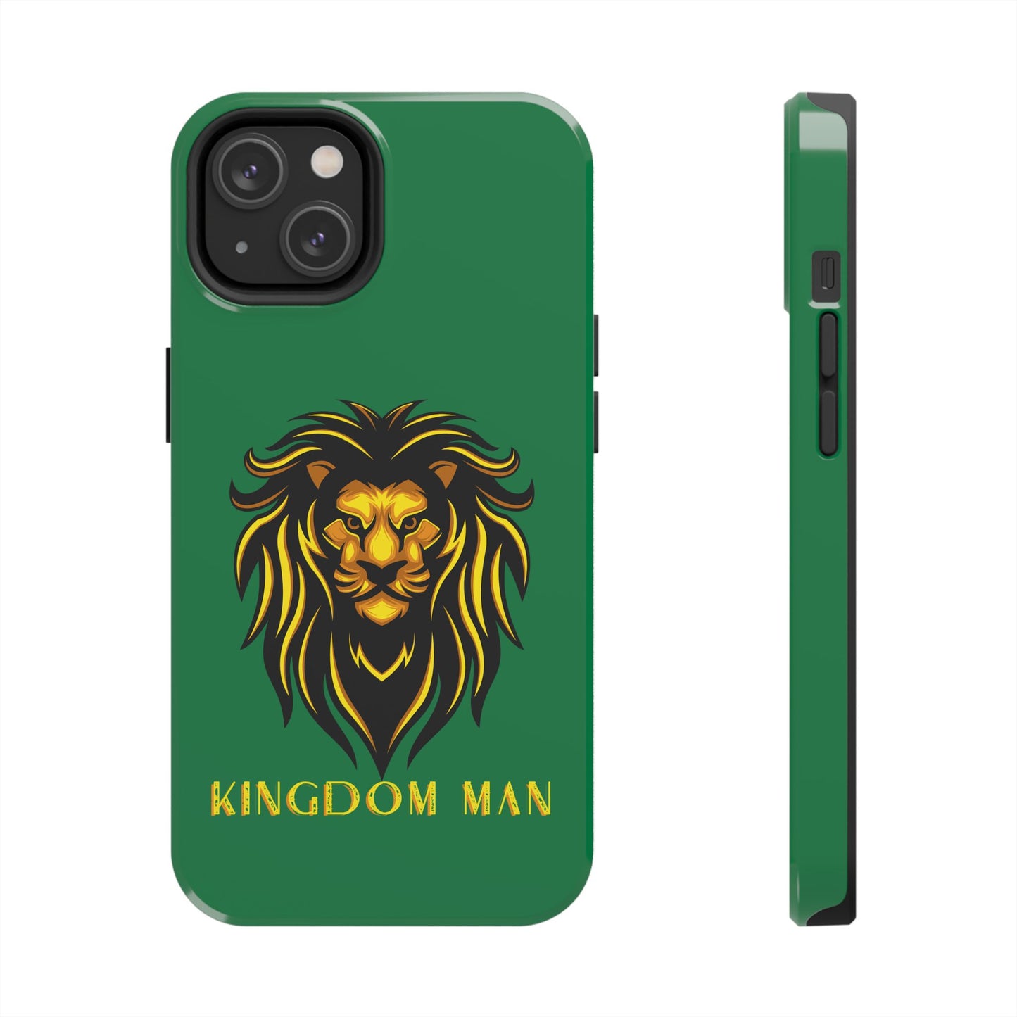 Kingdom Man (Gold Label) Tough Phone Case DARK GREEN
