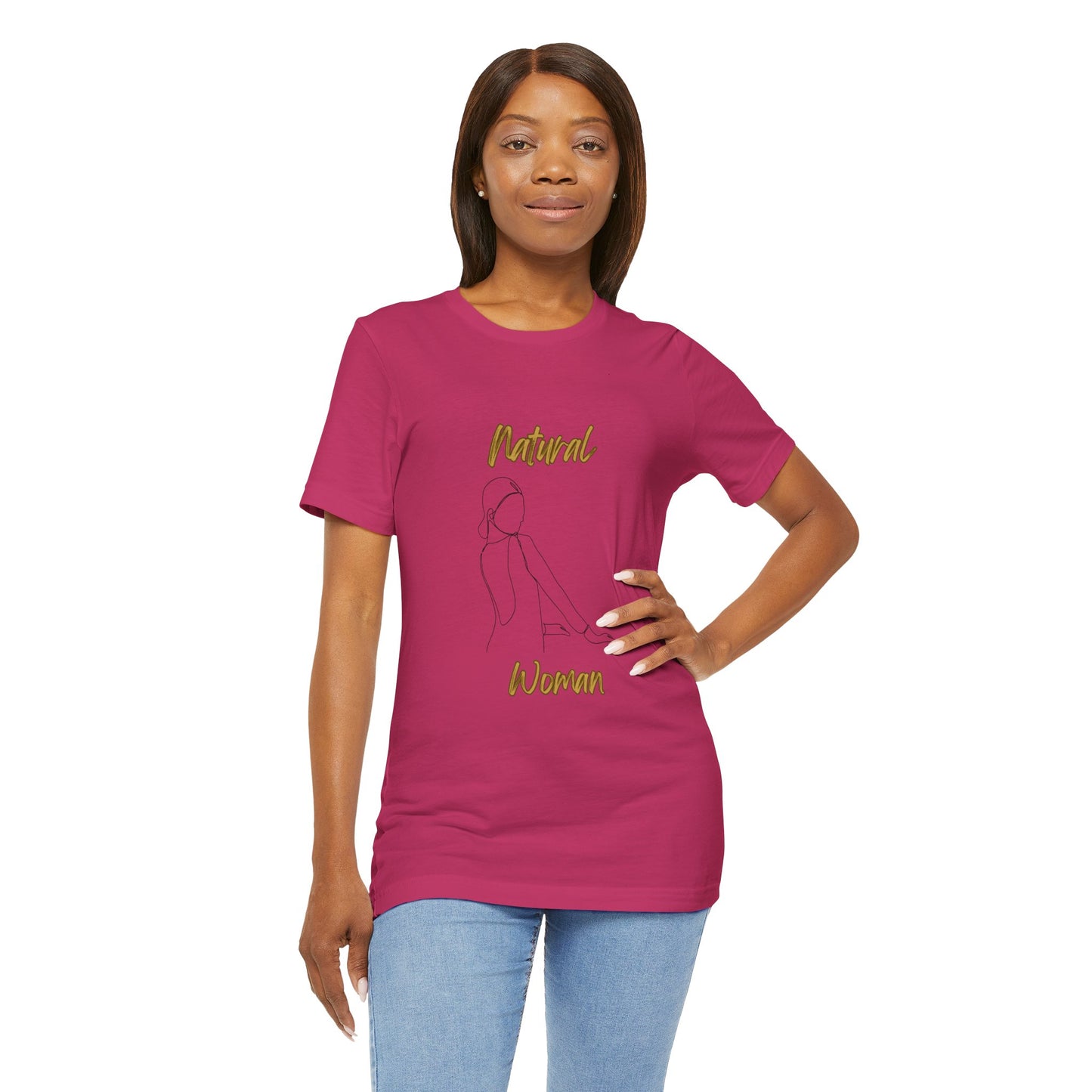 Natural Woman Hands Ready (BL) Short Sleeve T-Shirt