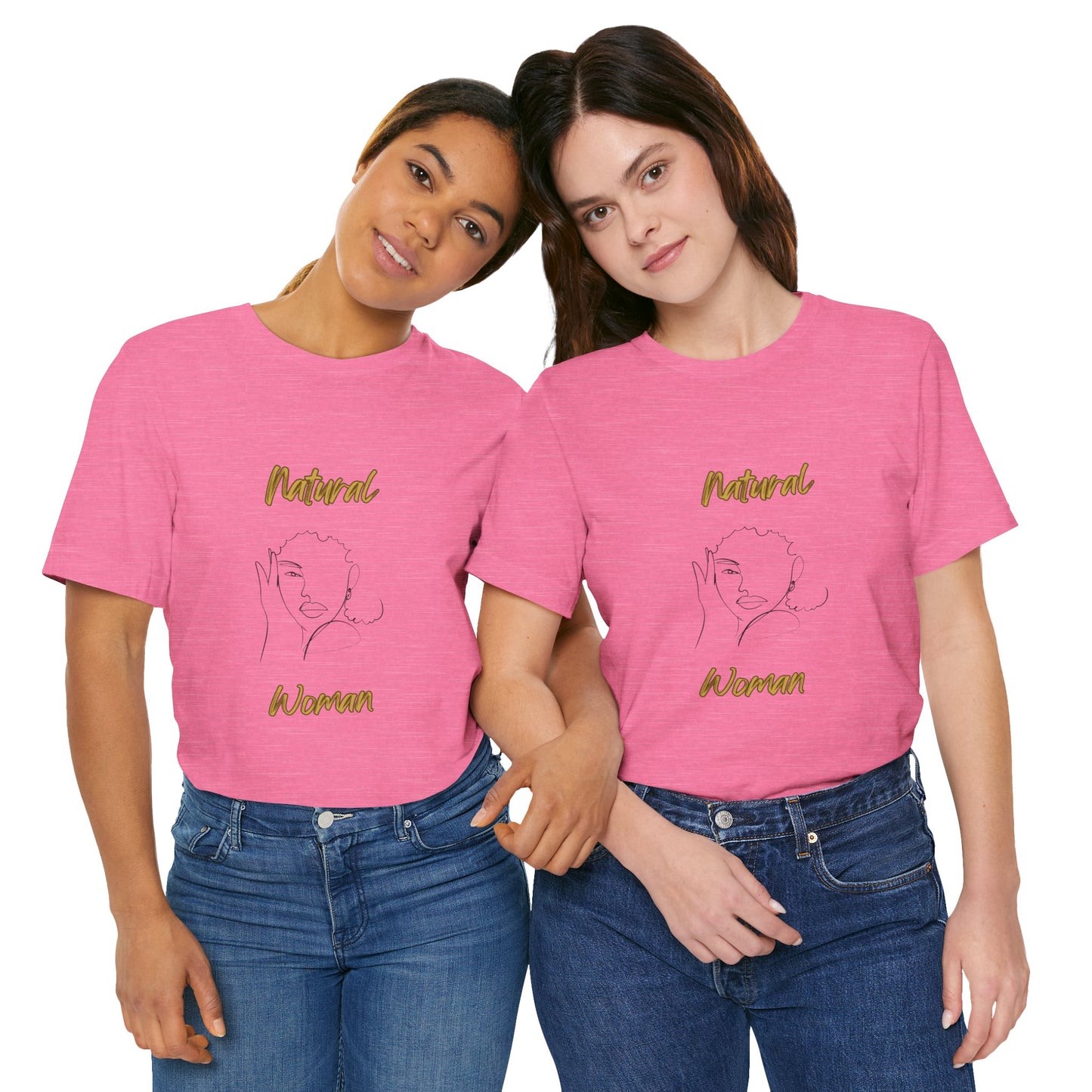Natural Woman Let's Be Friends (BL) Short Sleeve T-Shirt