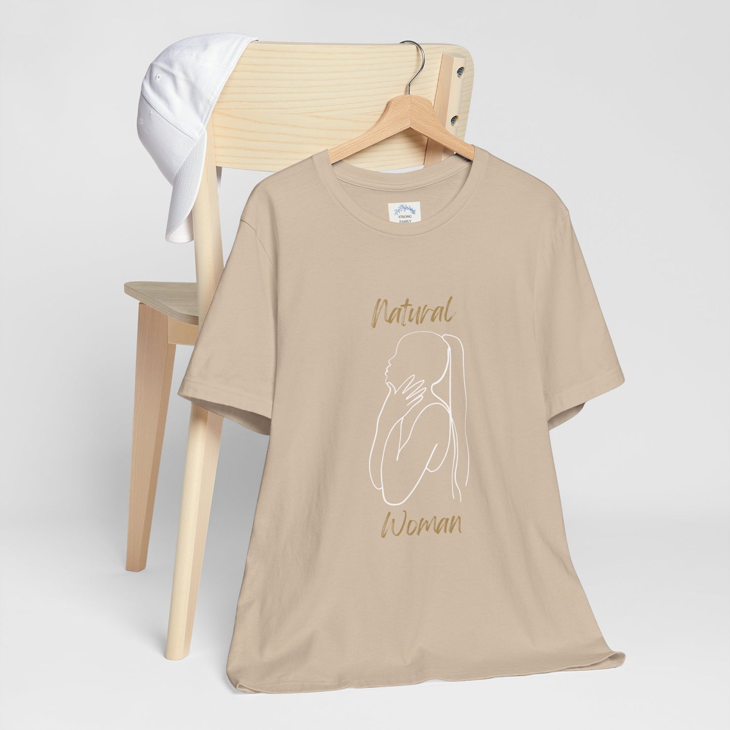 Natural Woman Ponytail (WL) Short Sleeve T-Shirt