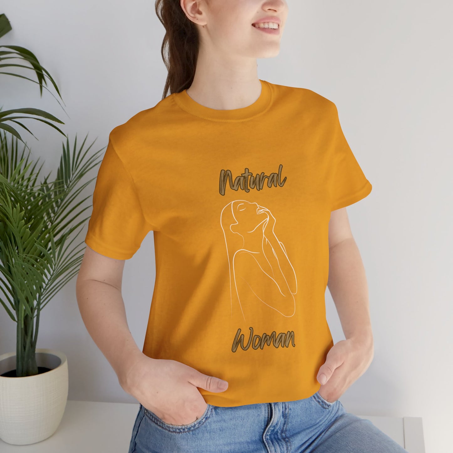 Natural Woman Thank You (WL) Short Sleeve T-Shirt