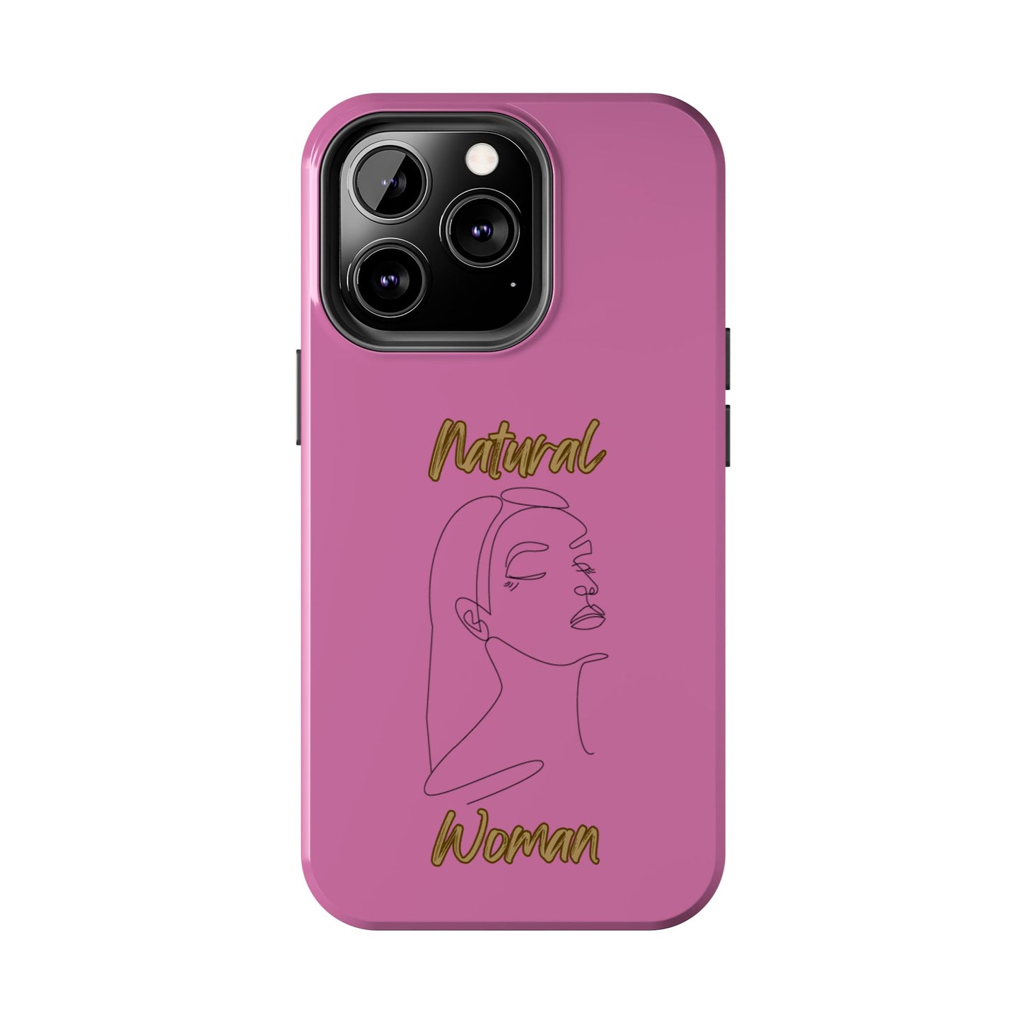 Natural Woman Calm (BL) Tough Phone Cases LIGHT PINK