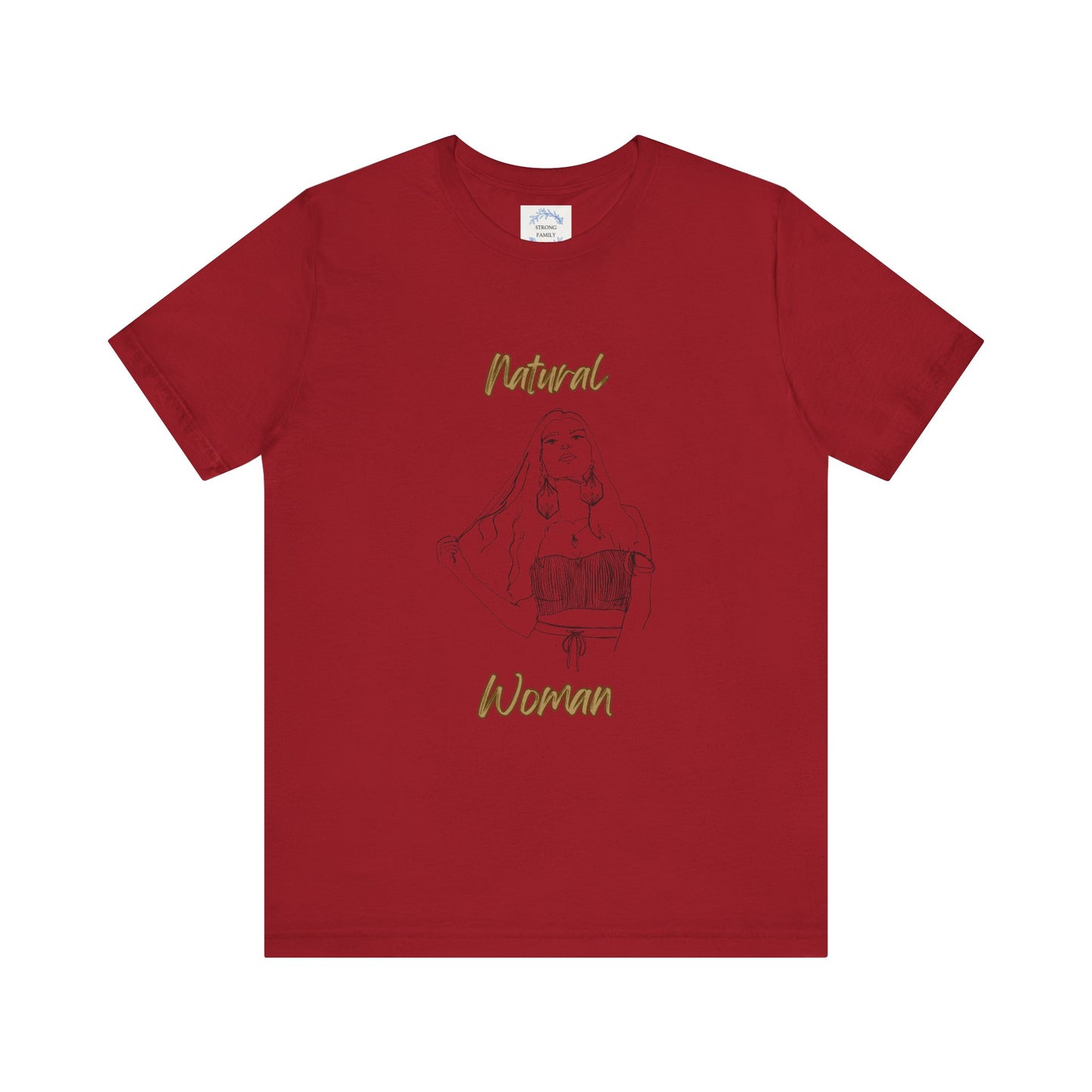 Natural Woman Thinking (BL) Short Sleeve T-Shirt