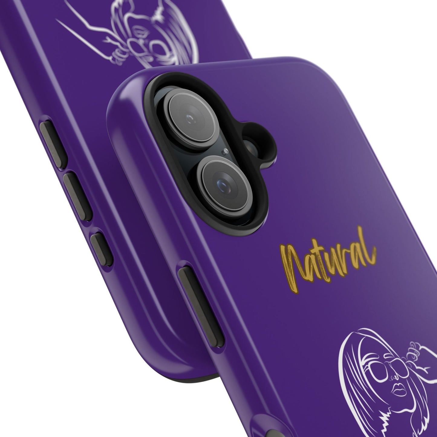 Natural Woman Bright Future (WL)Tough Phone Cases PURPLE