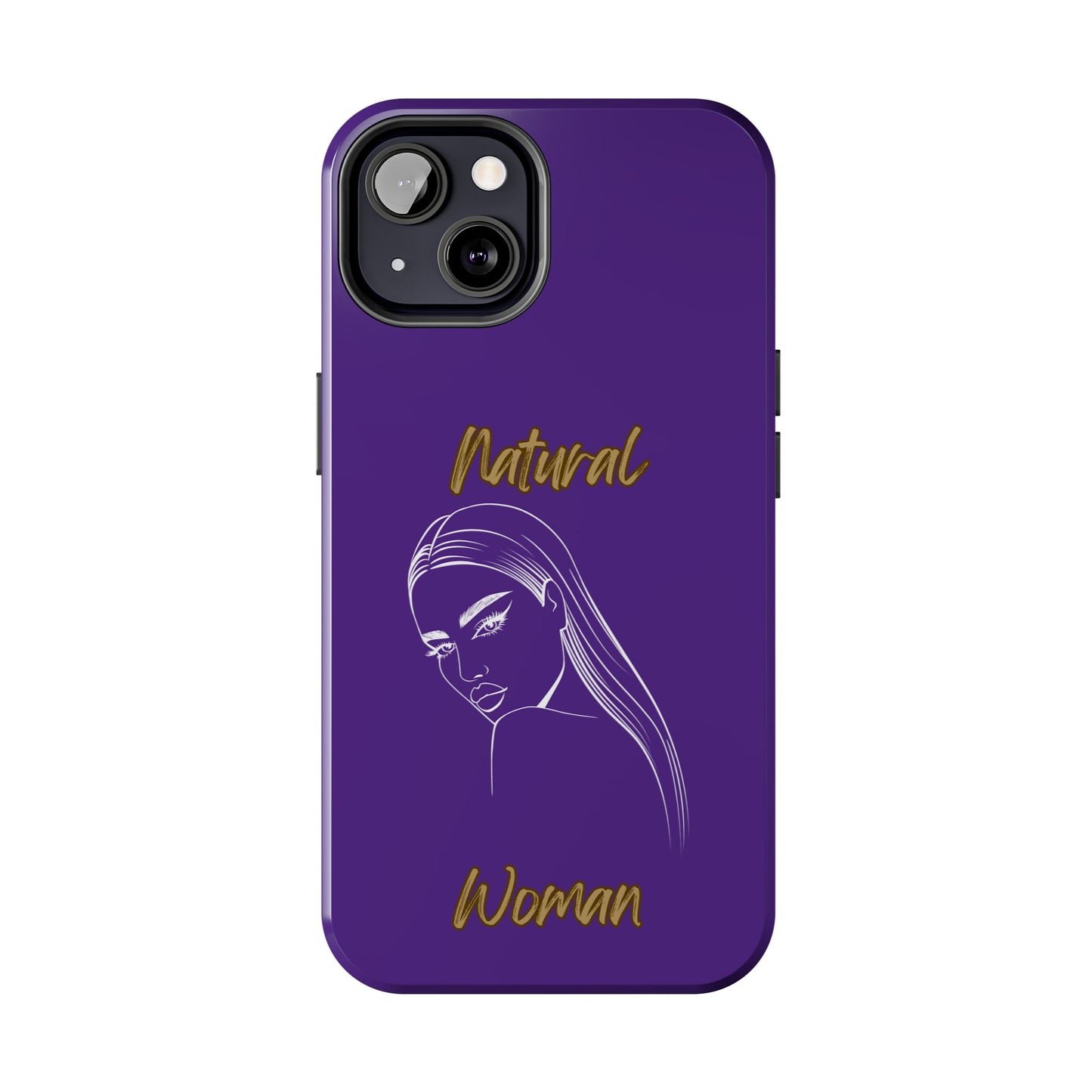 Natural Woman The Stare (WL)Tough Phone Cases PURPLE