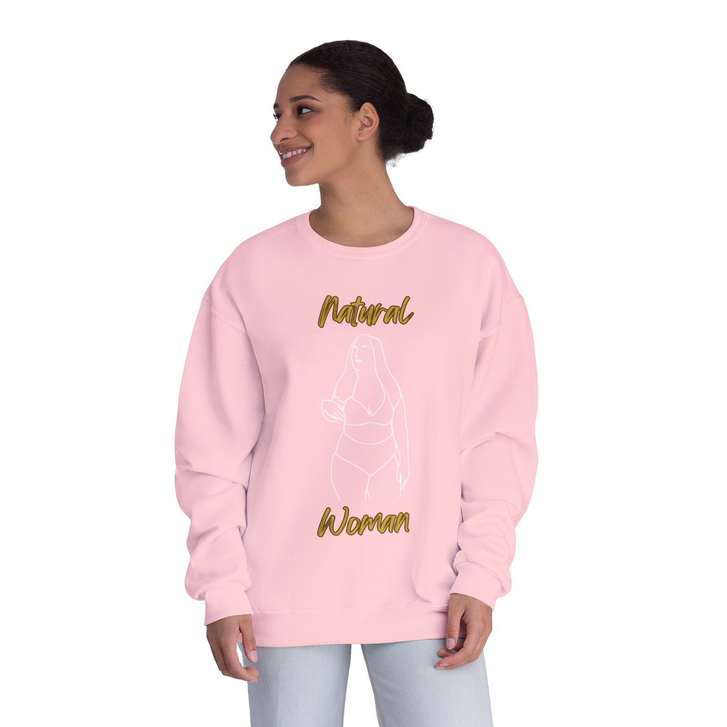 Natural Woman Full Beauty (WL) Crewneck Sweatshirt