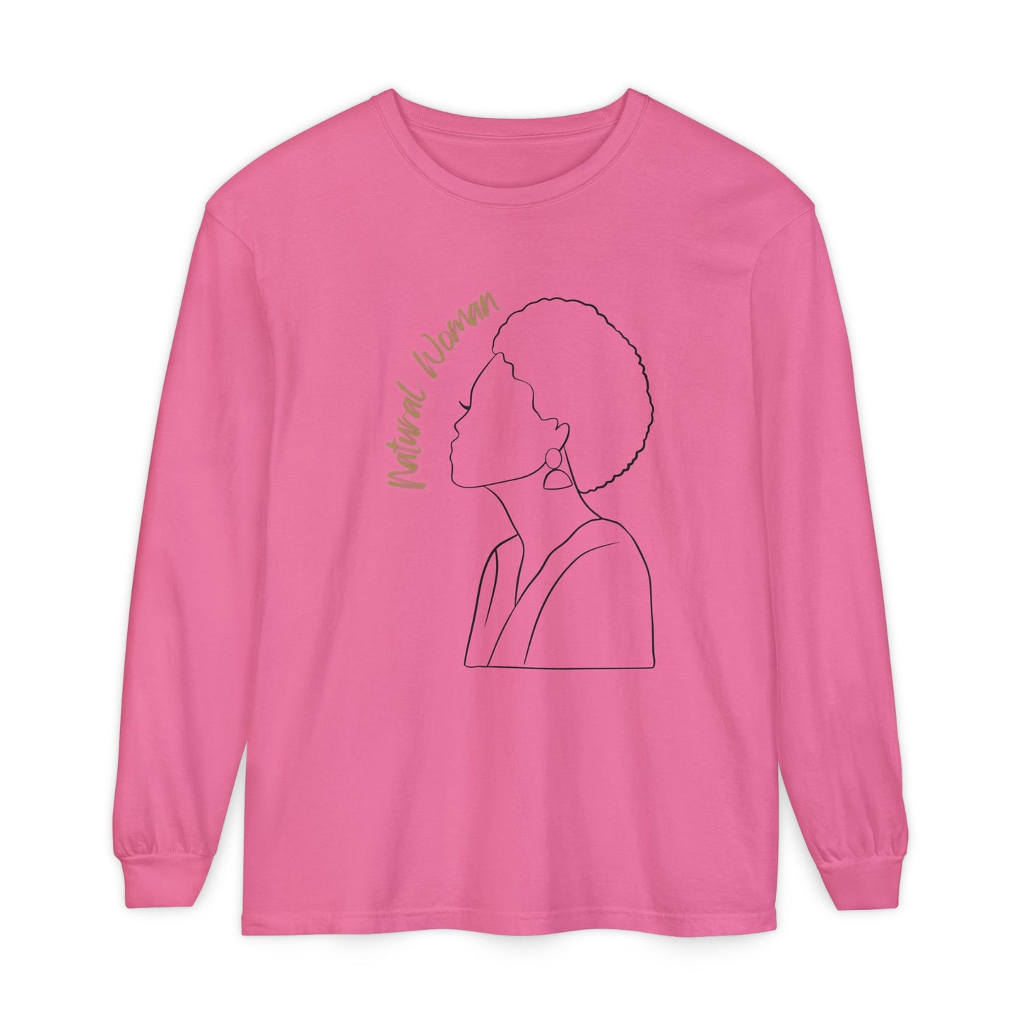 Natural Woman Sm Fro (BL) Long Sleeve T-Shirt
