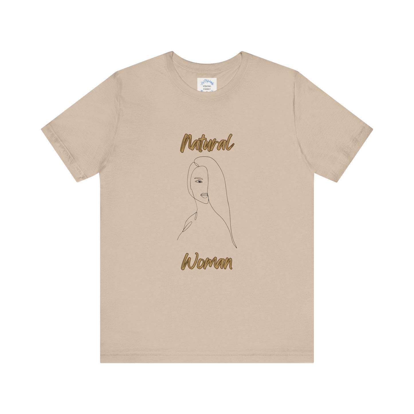 Natural Woman Covered Eye (BL) Short Sleeve T-Shirt