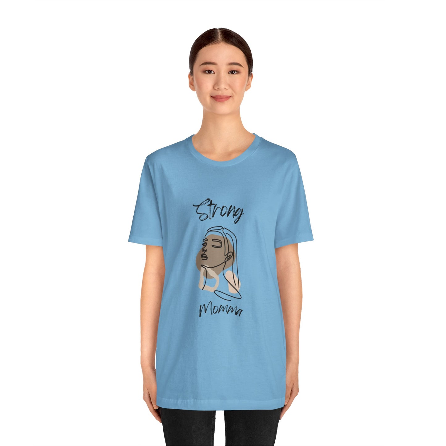 Strong Momma (BL) Short Sleeve T-Shirt EXPRESS DELIVERY ON SELECT COLORS