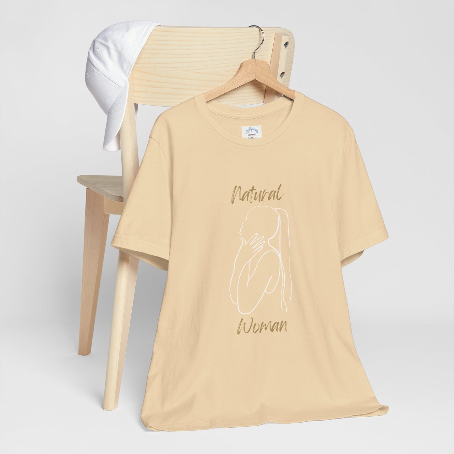 Natural Woman Ponytail (WL) Short Sleeve T-Shirt