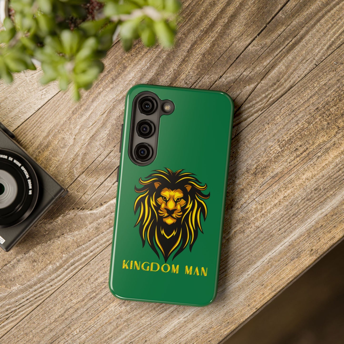 Kingdom Man (Gold Label) Tough Phone Case DARK GREEN