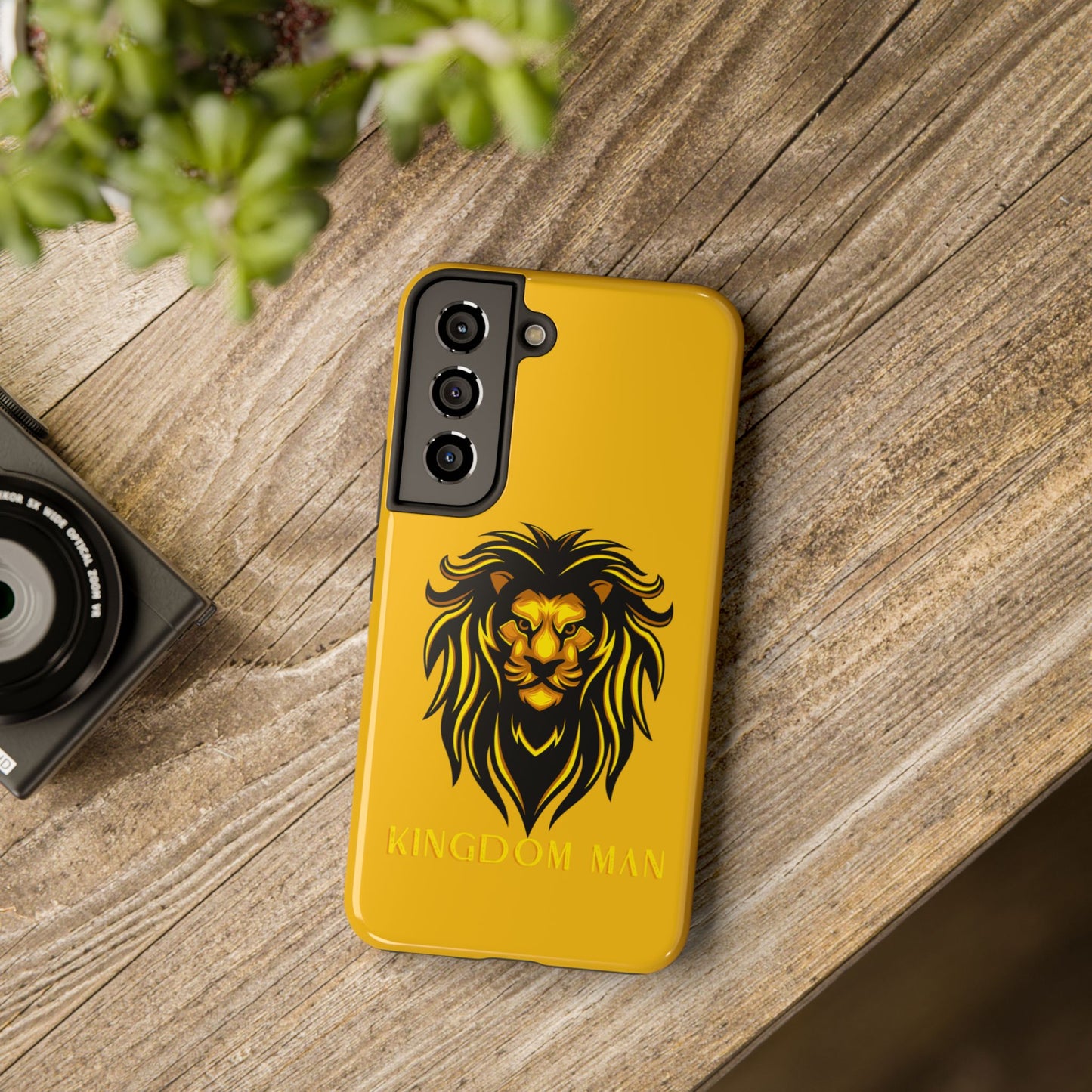 Kingdom Man (Gold Label) Tough Phone Case YELLOW