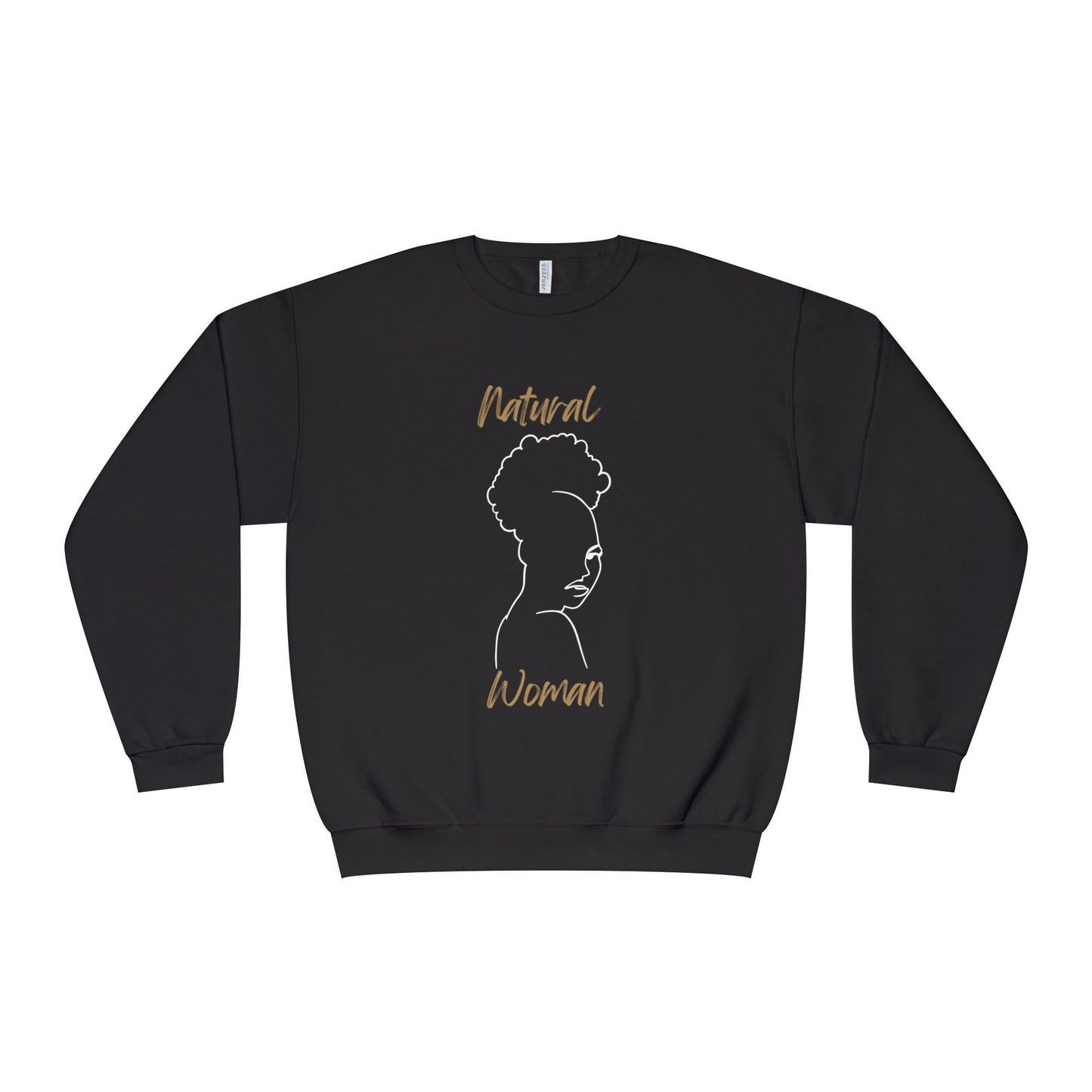 Natural Woman Twist Afro (WL) Crewneck Sweatshirt