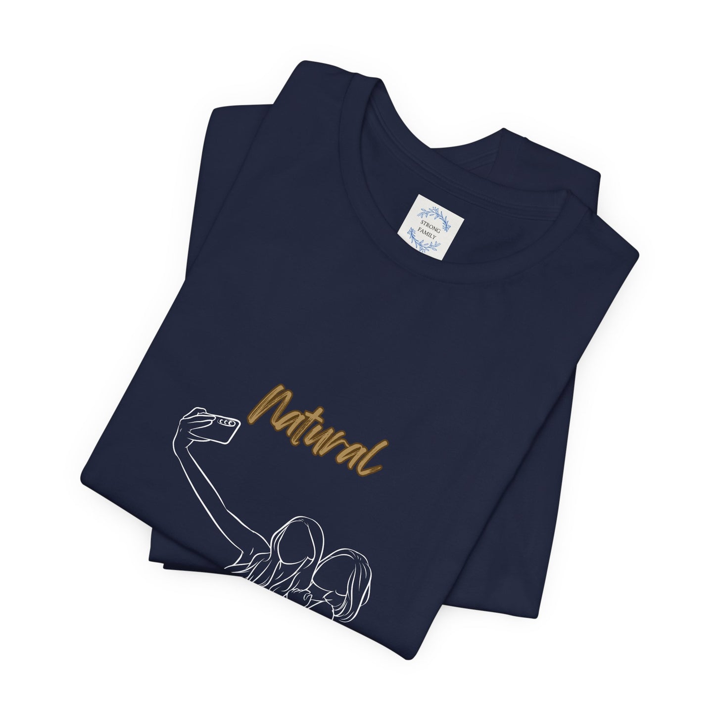 Natural Women Friends Selfie (WL) Short Sleeve T-Shirt
