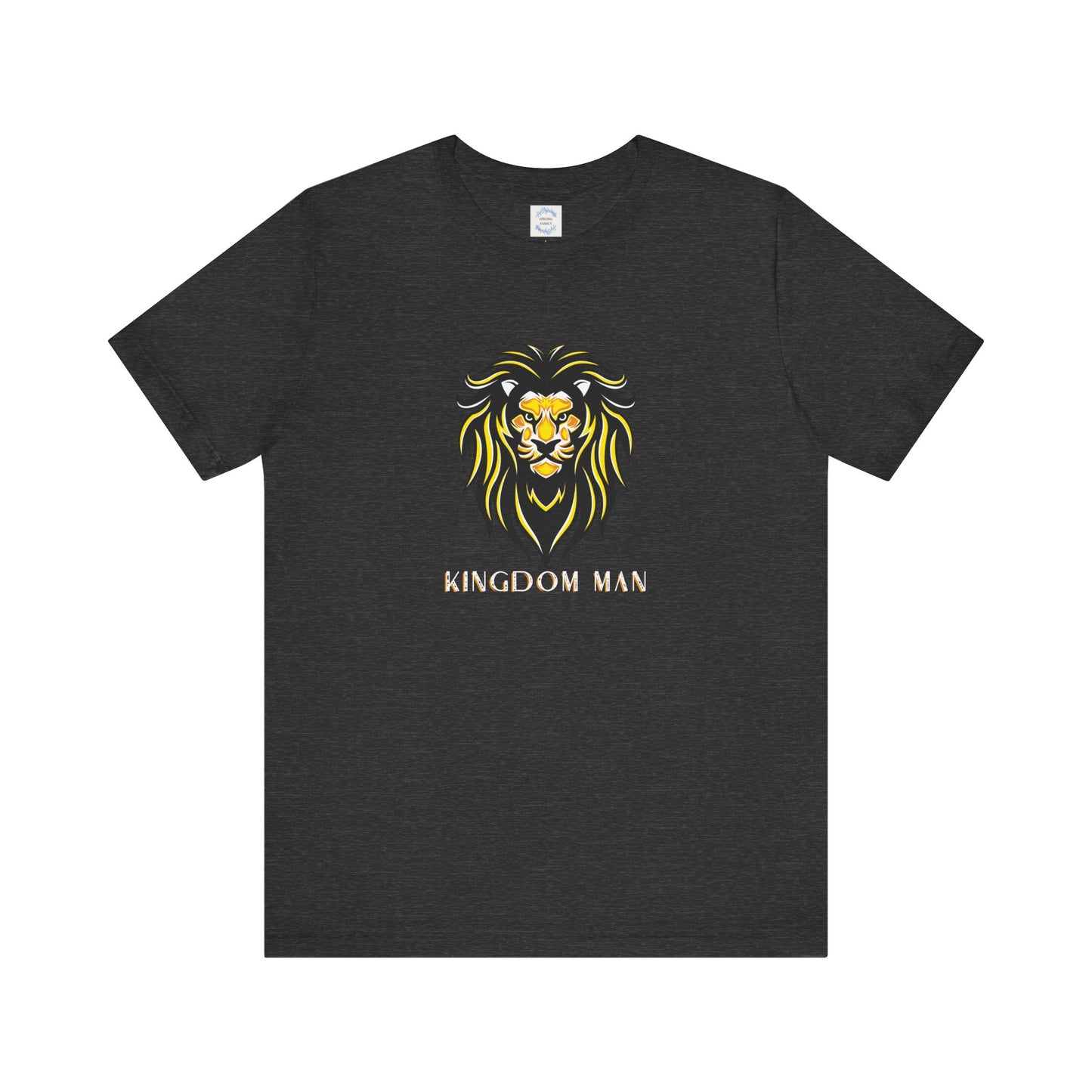 Kingdom Man (White/Gold) Short Sleeve T-Shirt