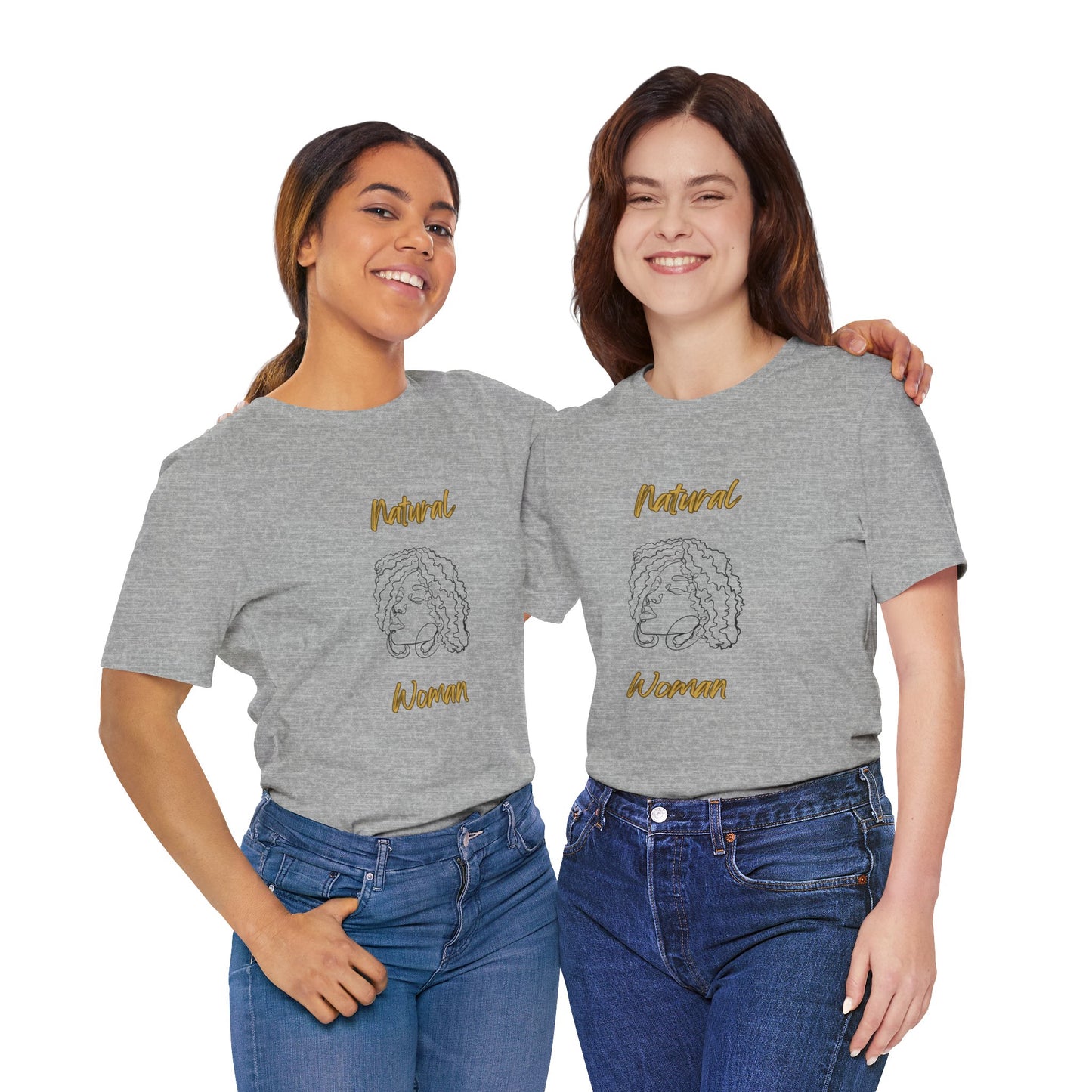 Natural Woman Naturally Me (BL) Short Sleeve T-Shirt