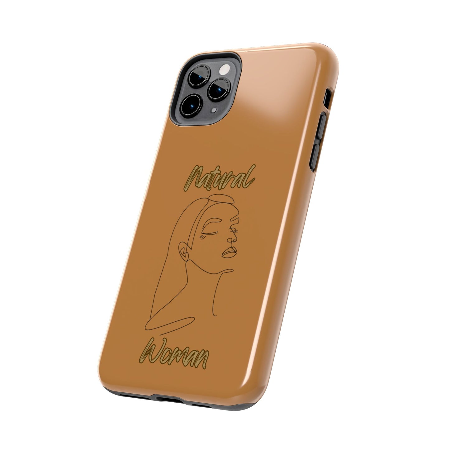 Natural Woman Calm (BL) Tough Phone Cases LIGHT BROWN