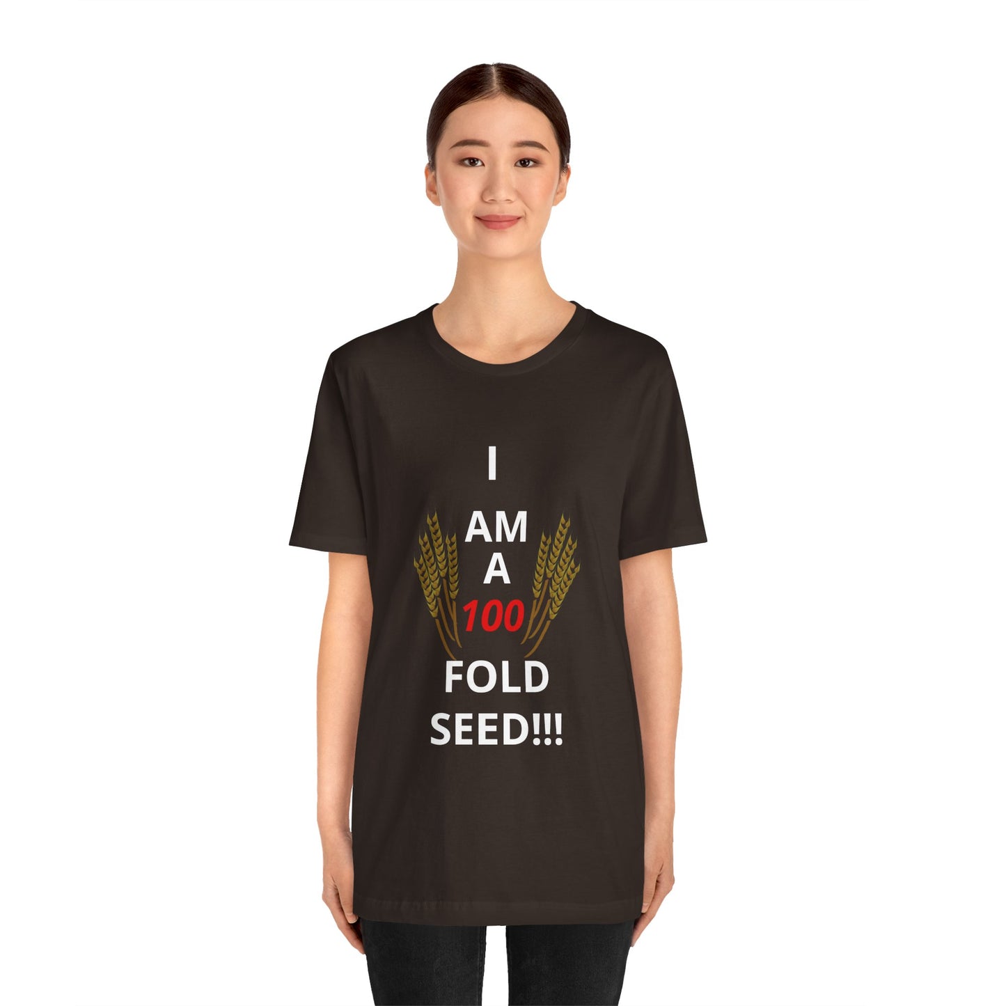 100 Fold Seed (WL)Unisex Jersey Short Sleeve T-Shirt