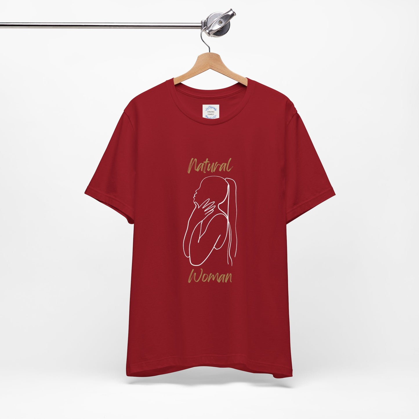Natural Woman Ponytail (WL) Short Sleeve T-Shirt