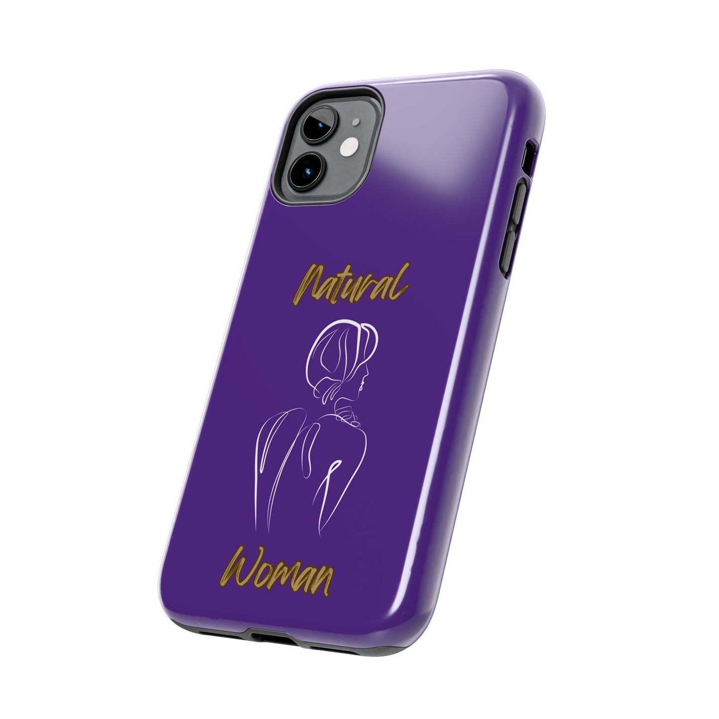 Natural Woman Back (WL)Tough Phone Cases PURPLE