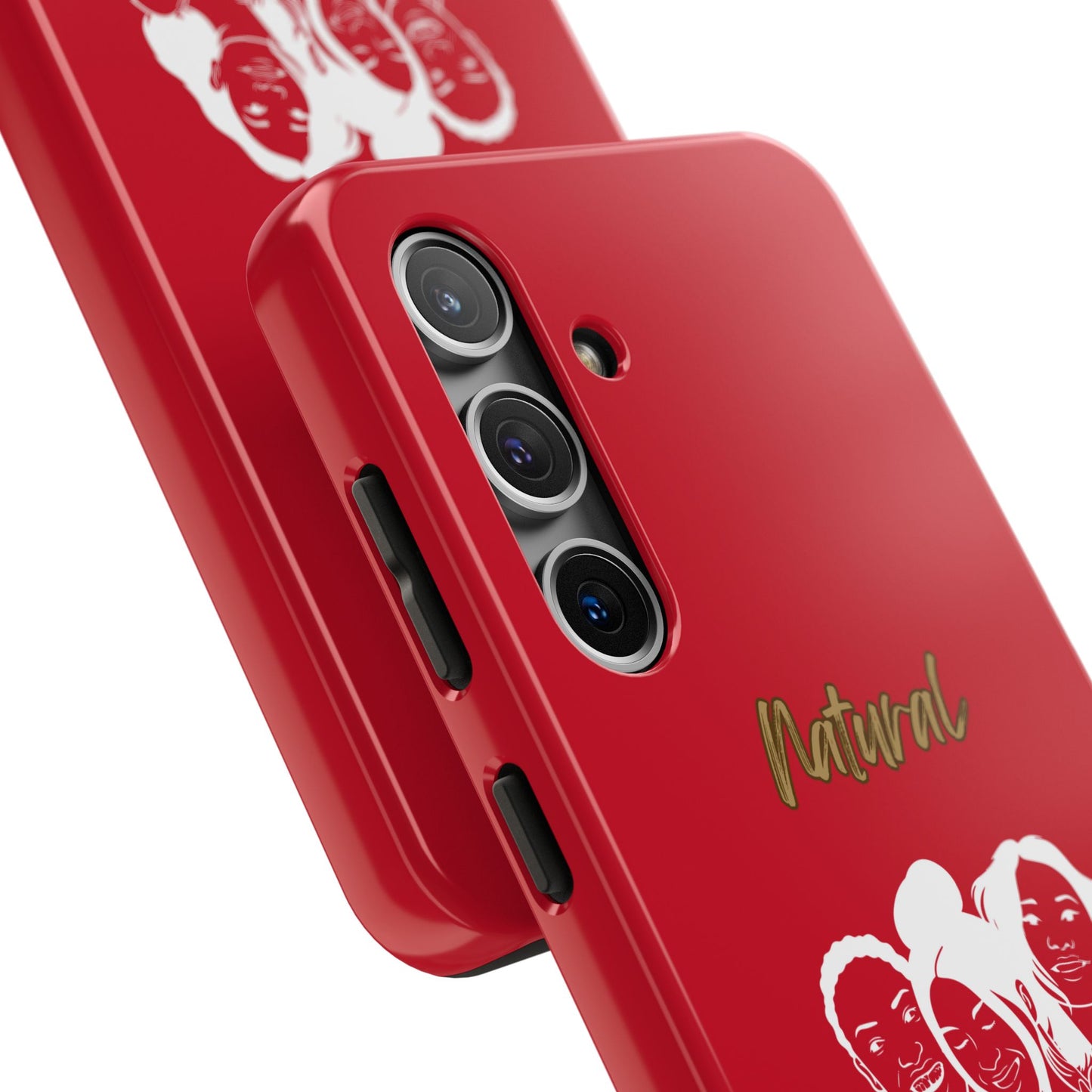Natural Women Laughing Friends (WL)Tough Phone Cases DARK RED