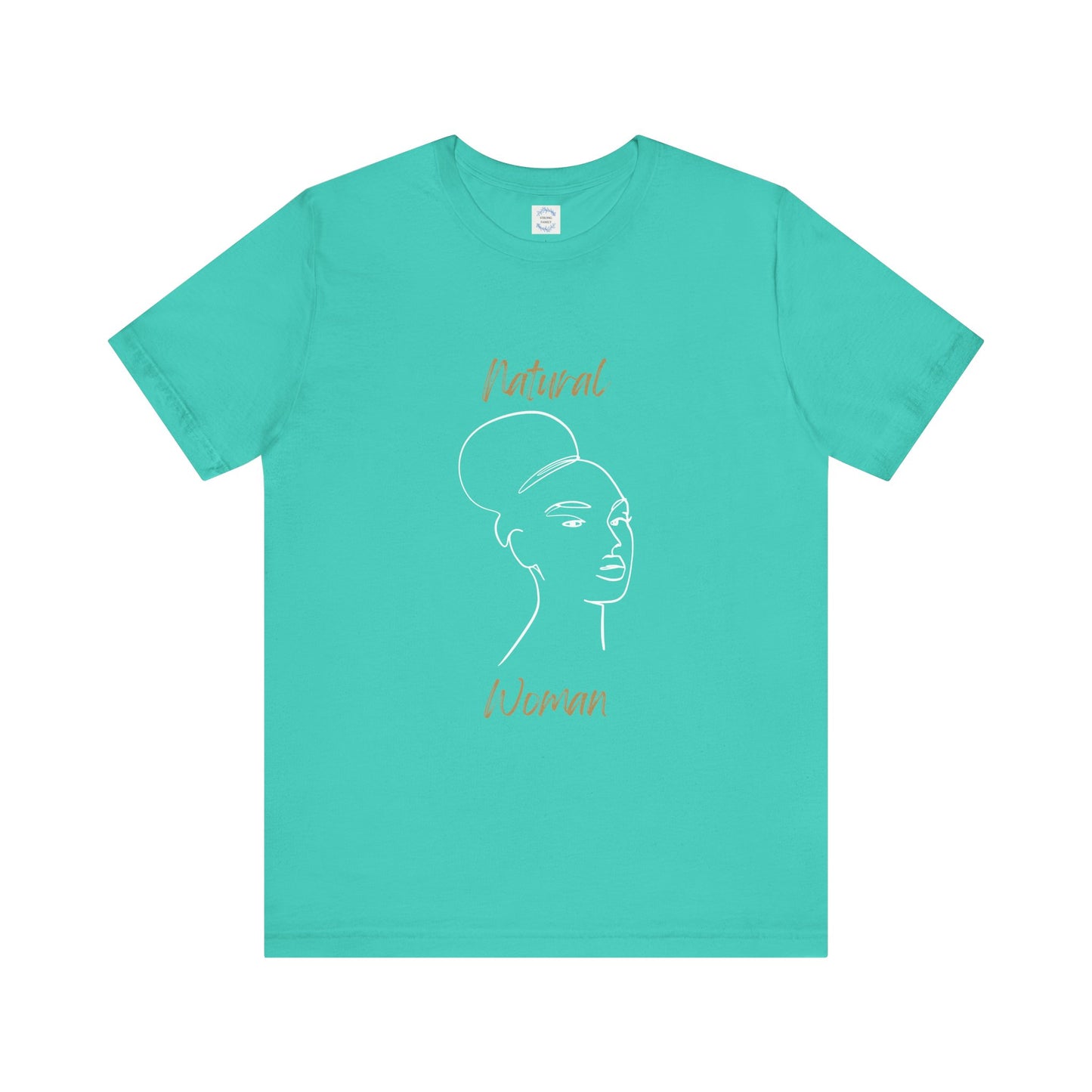Natural Woman Hair Up (WL) Short Sleeve T-Shirt