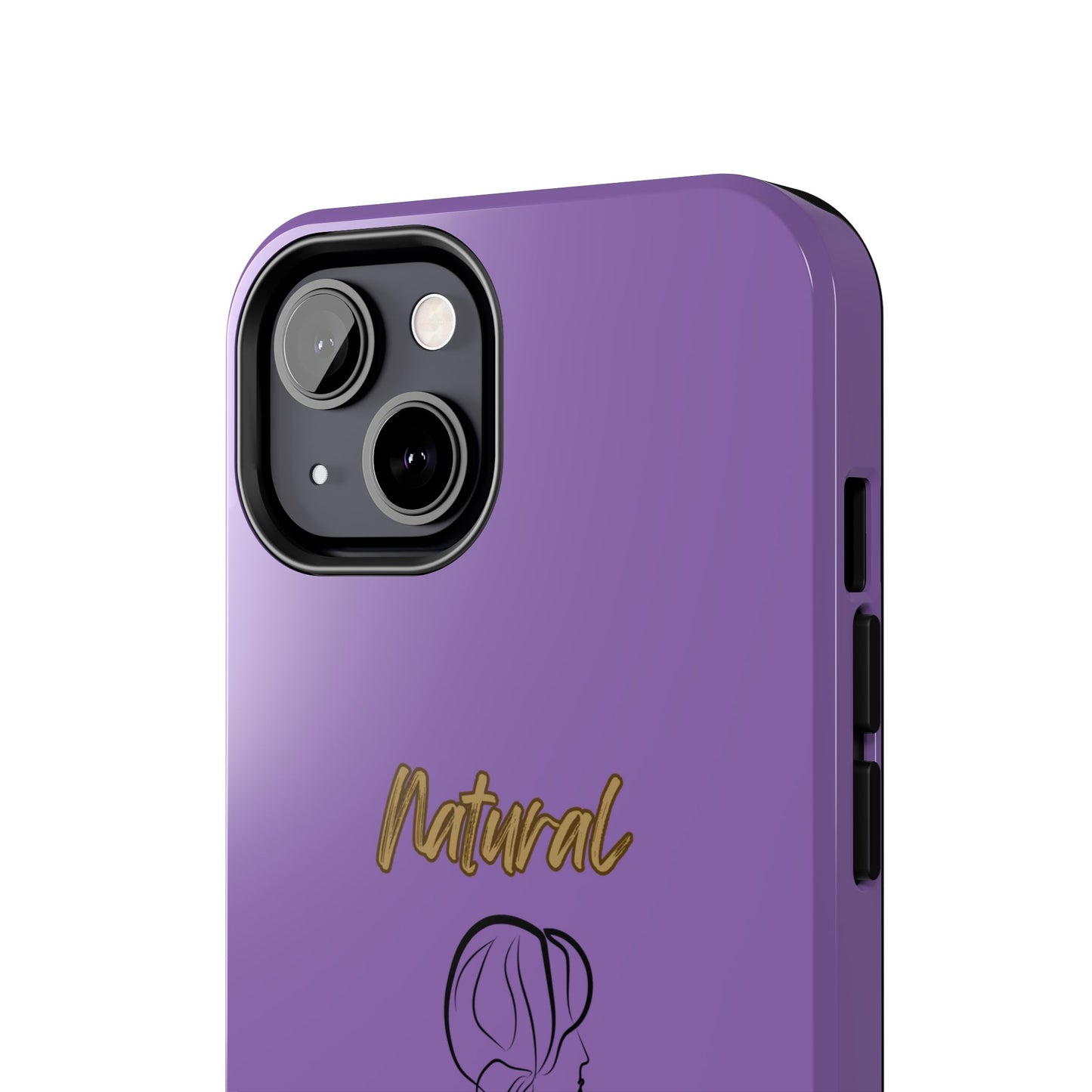 Natural Woman Back (BL)Tough Phone Cases LIGHT PURPLE