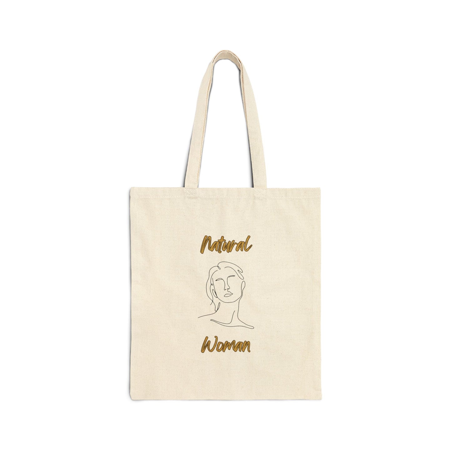 Natural Woman Hello (BL) Canvas Tote Bag