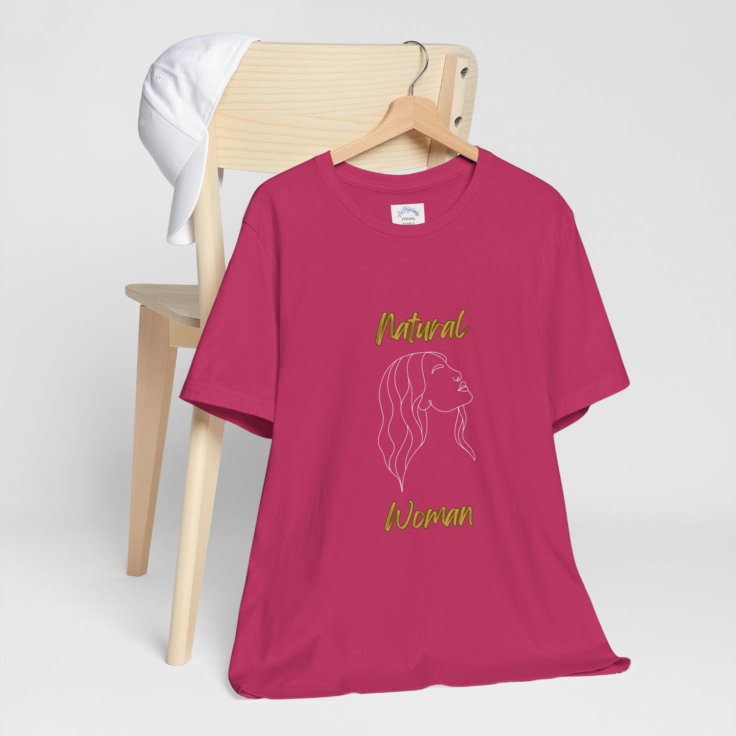 Natural Woman Breeze on Face (WL) Short Sleeve T-Shirt