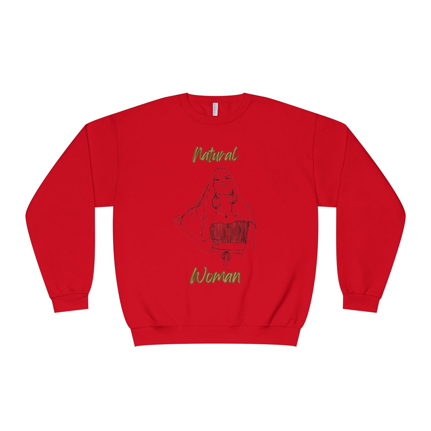 Natural Woman Thinking (BL) Crewneck Sweatshirt