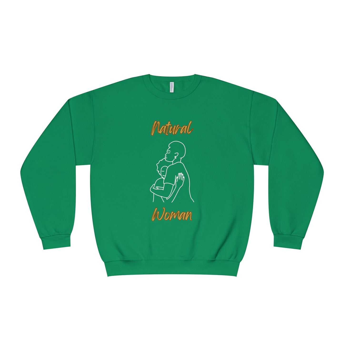 Natural Woman Safe With Momma (WL) Crewneck Sweatshirt
