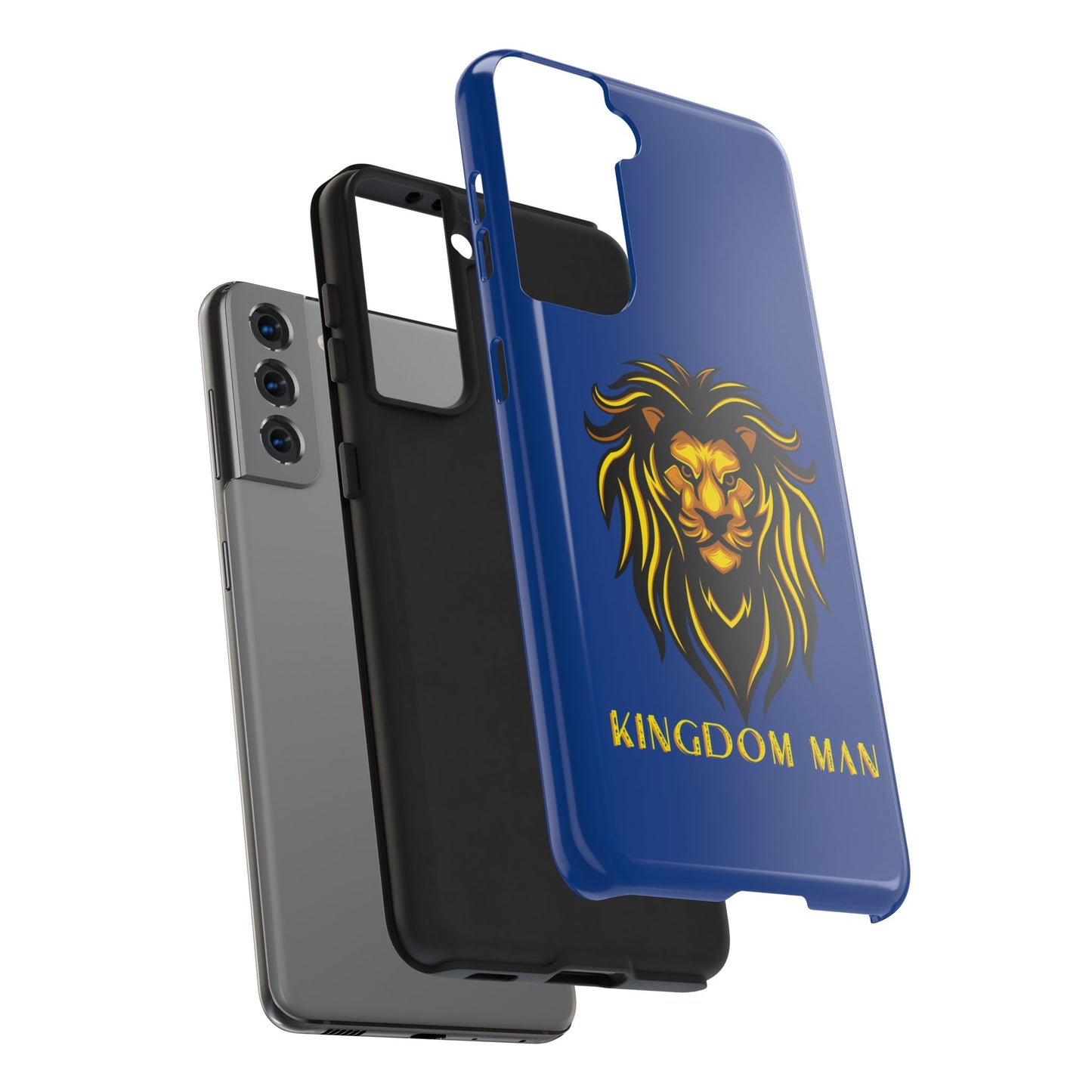 Kingdom Man (Gold Label) Tough Phone Case DARK BLUE