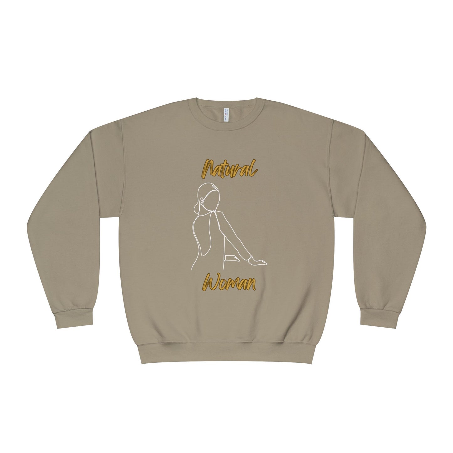 Natural Woman Hands Ready (WL) Crewneck Sweatshirt