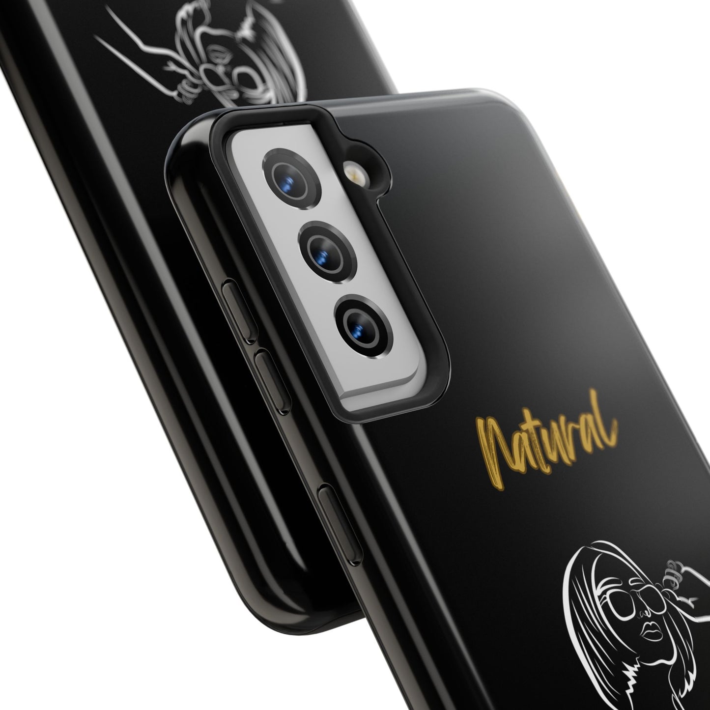 Natural Woman Bright Future (WL)Tough Phone Cases BLACK