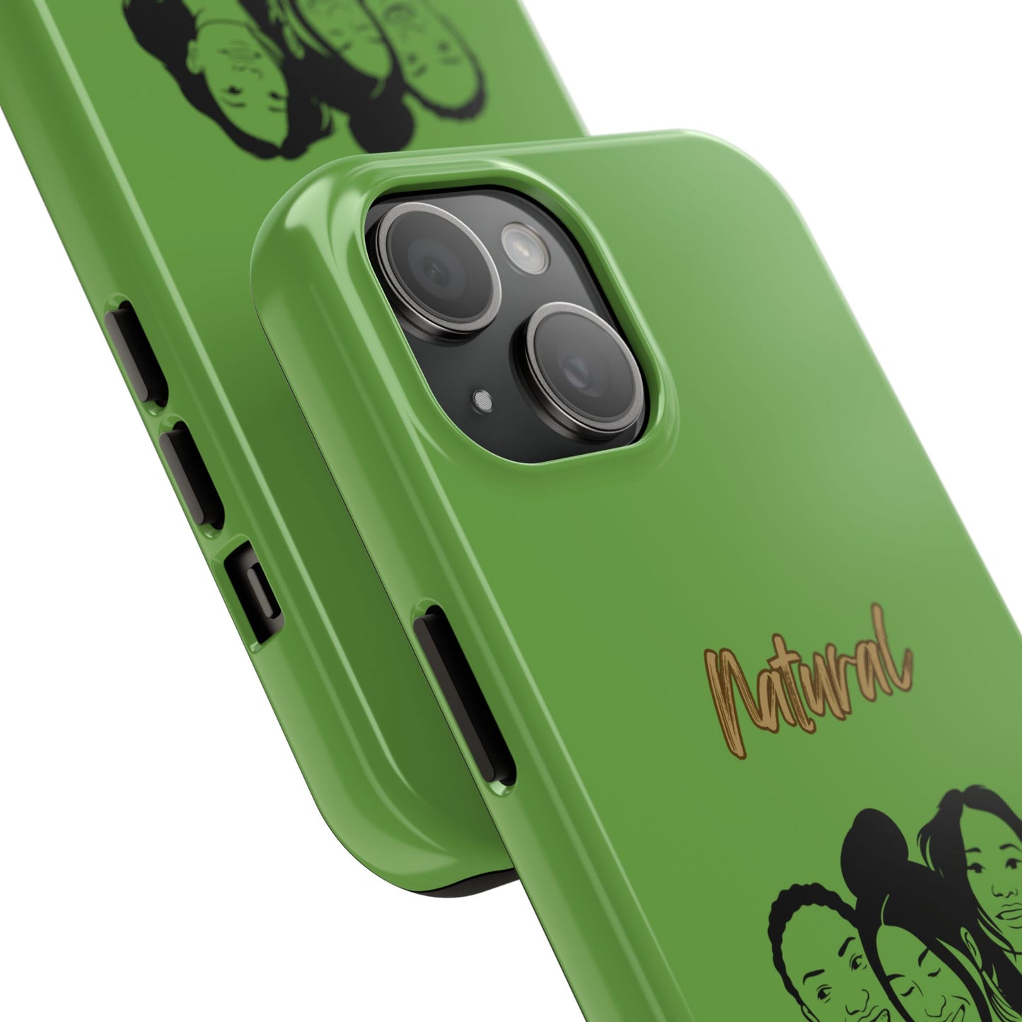 Natural Women Laughing Friends (BL)Tough Phone Cases GREEN