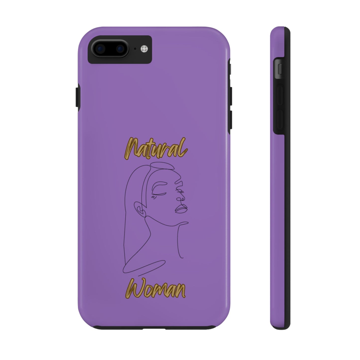 Natural Woman Calm (BL) Tough Phone Cases LIGHT PURPLE