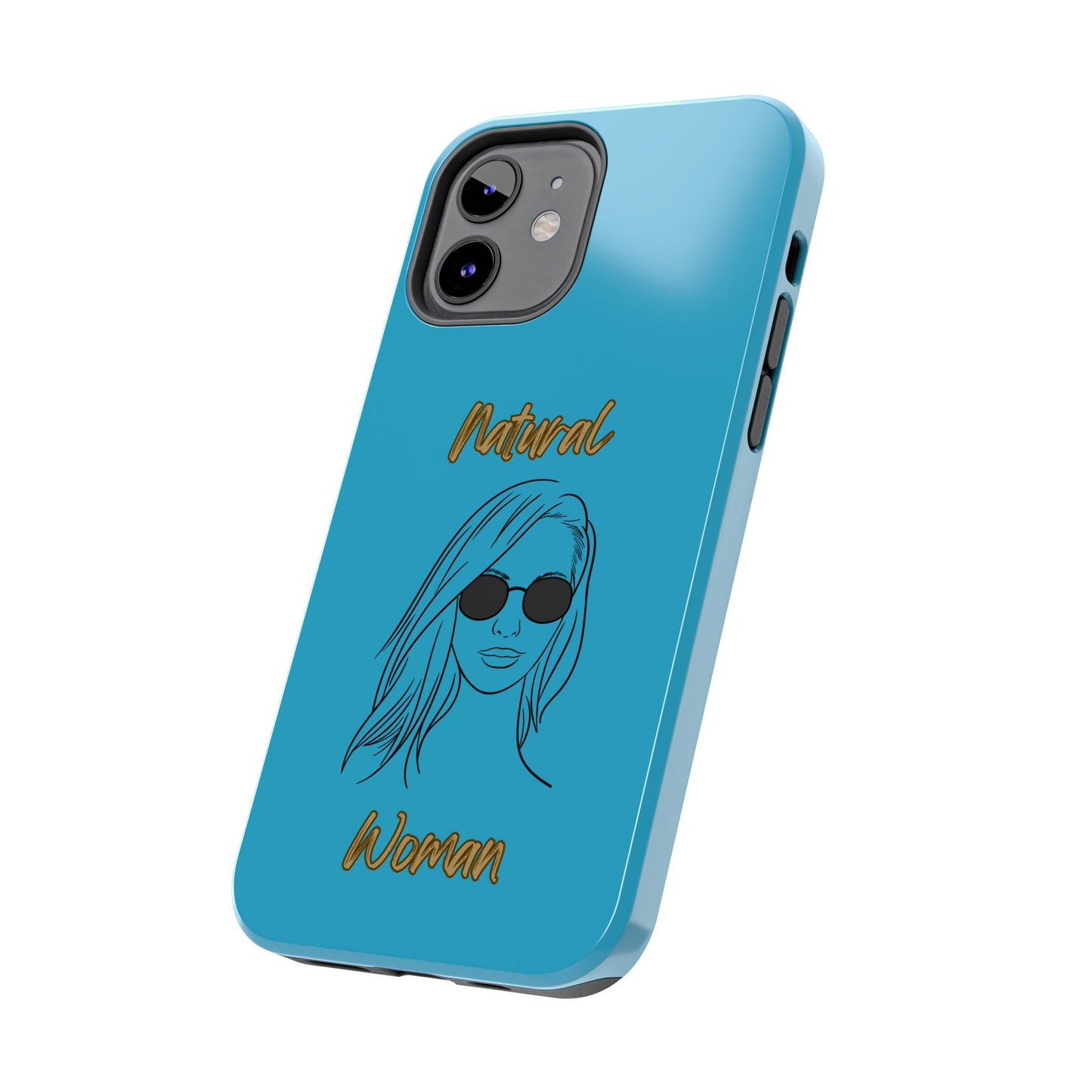 Natural Woman Shades (BL)Tough Phone Cases TURQUOISE