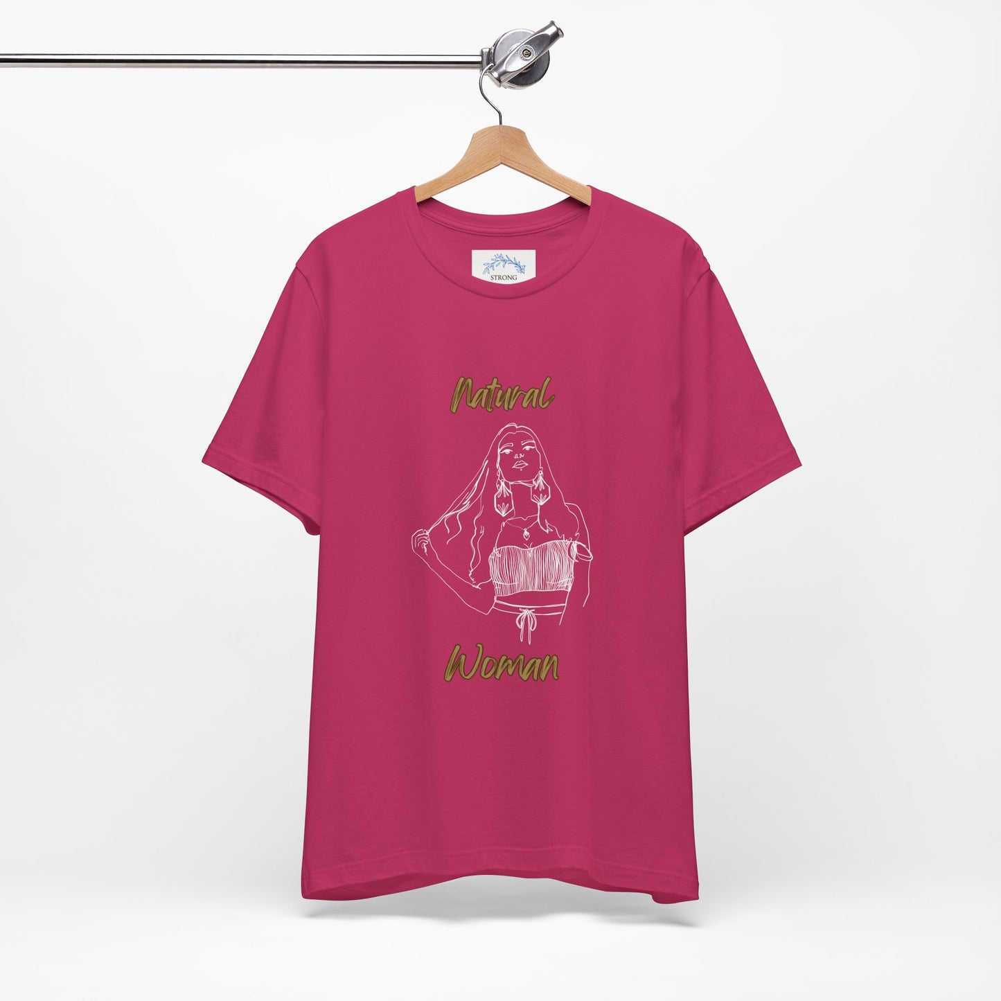 Natural Woman Thinking (WL) Short Sleeve T-Shirt