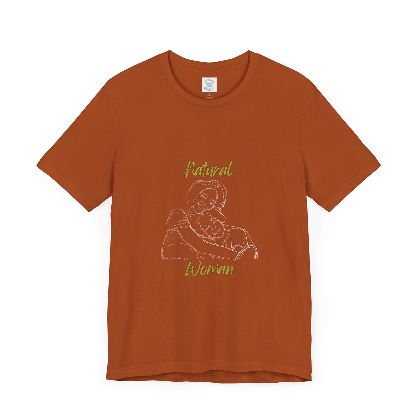 Natural Woman Loving Embrace (WL) Short Sleeve T-Shirt
