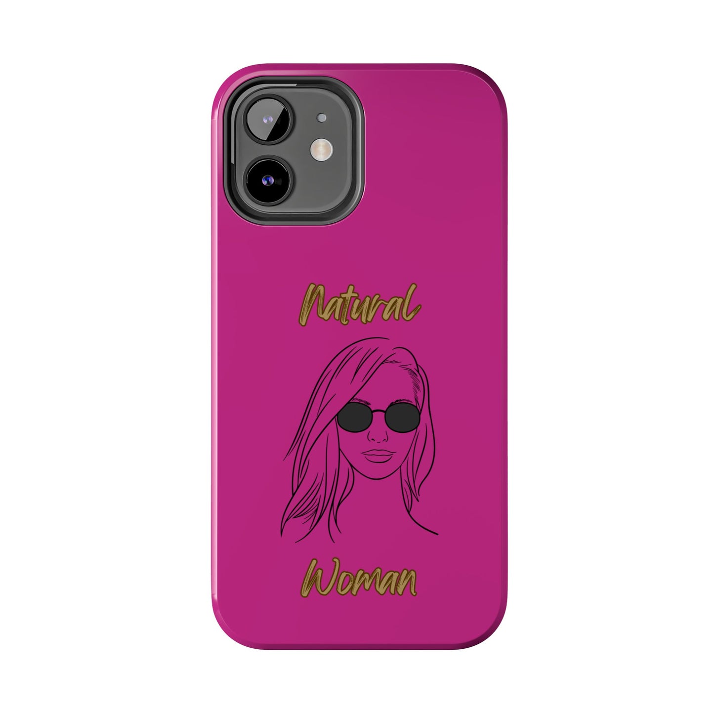 Natural Woman Shades (BL)Tough Phone Cases PINK